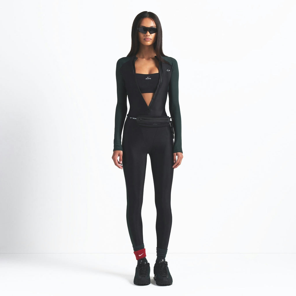 ZIP FRONT LONG ONE PIECE