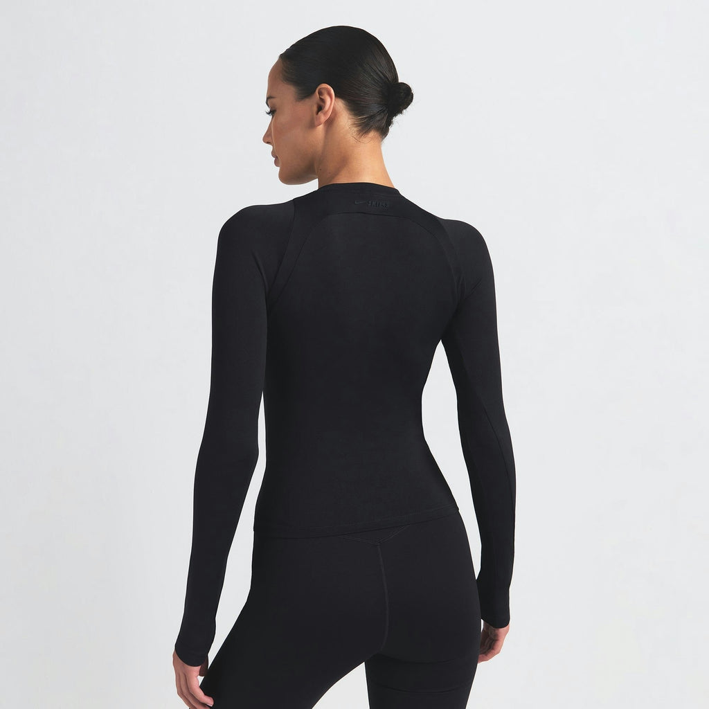 LONG SLEEVE CREW NECK TOP