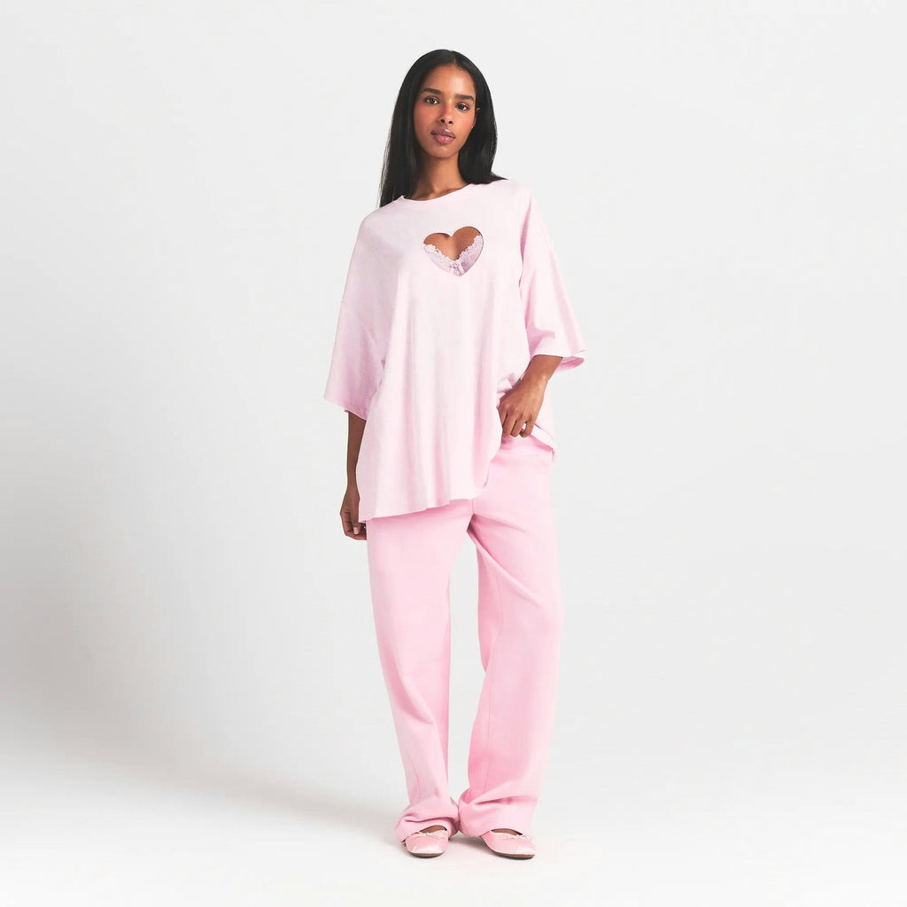HEART OVERSIZED T-SHIRT