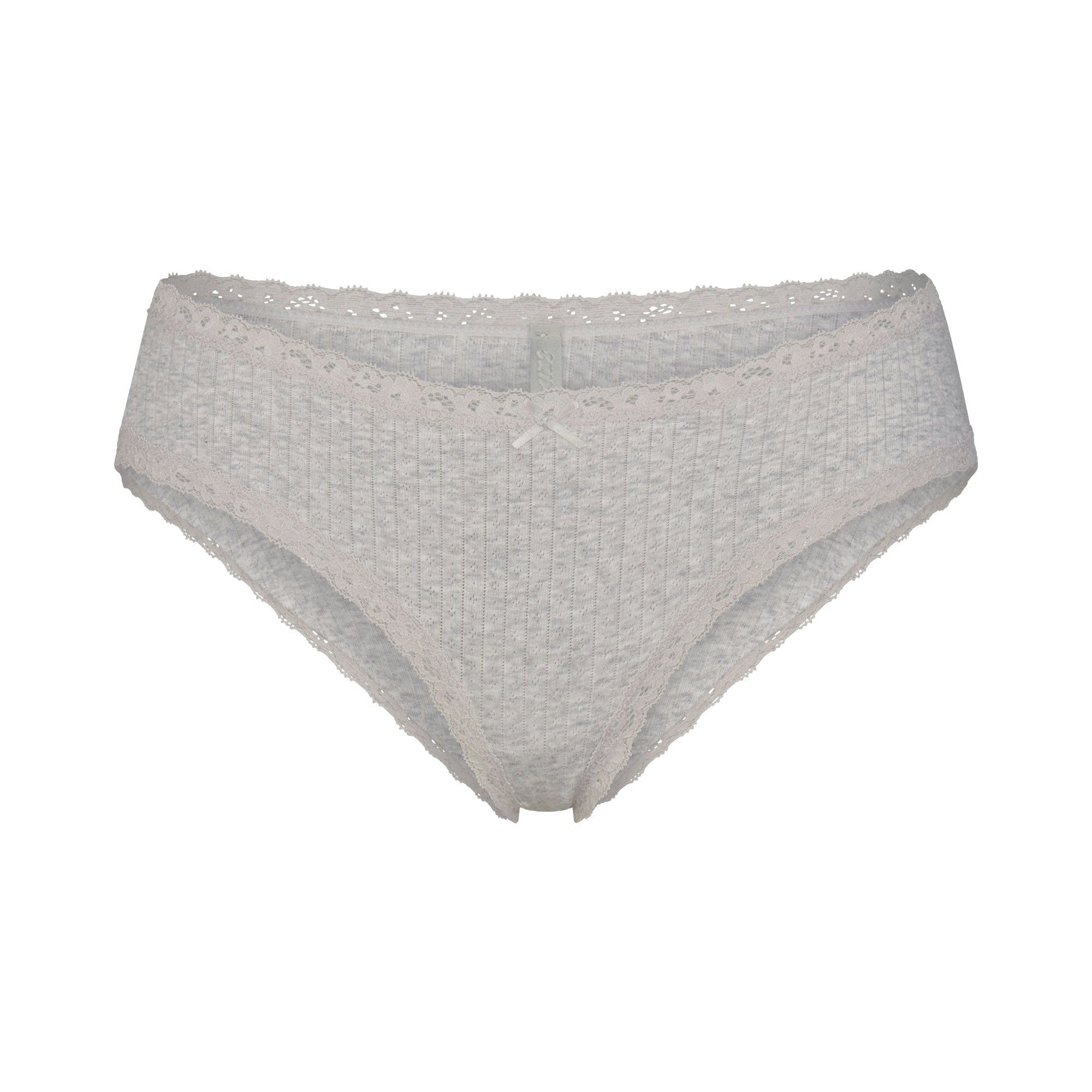 POINTELLE LACE BRIEF