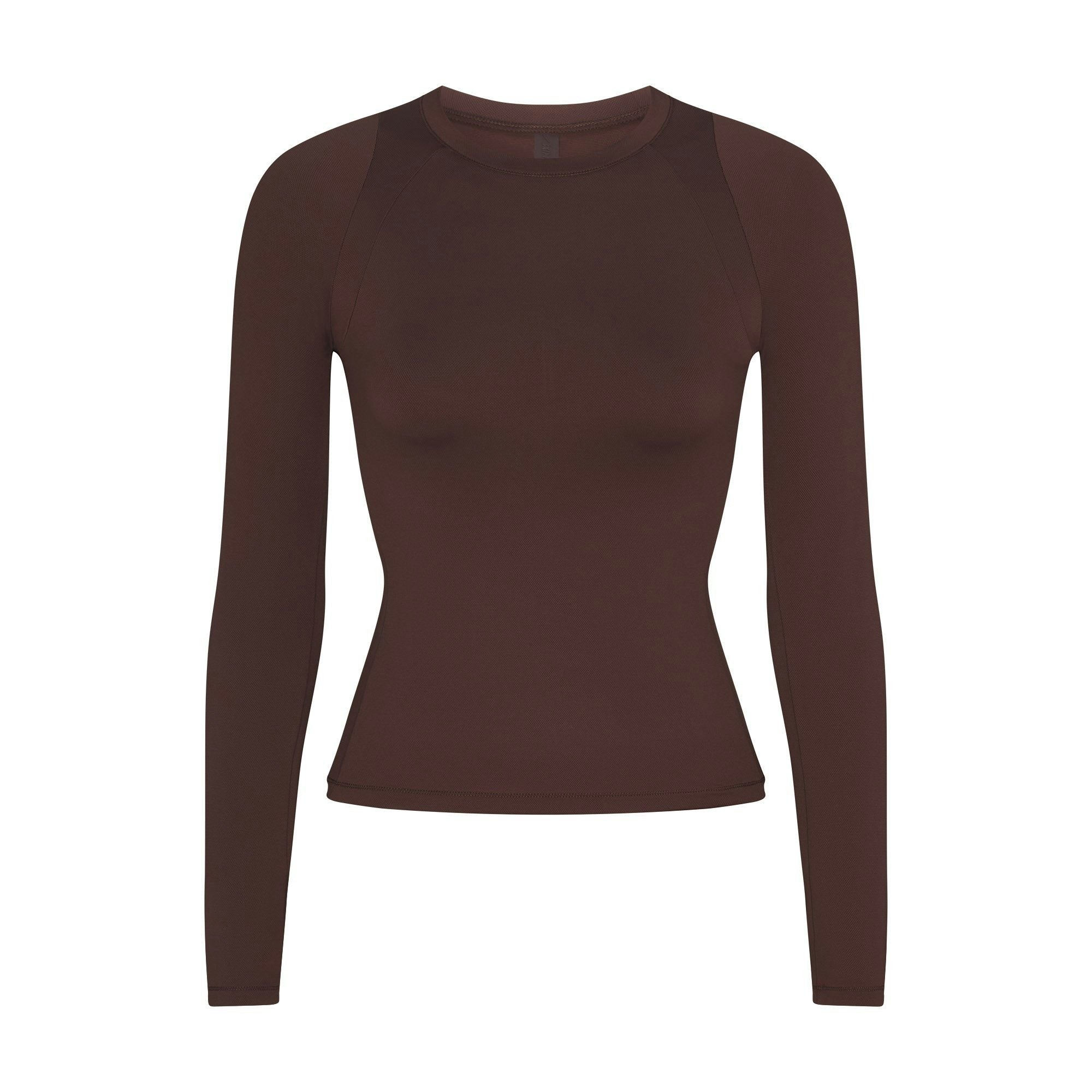 LONG SLEEVE CREW NECK TOP