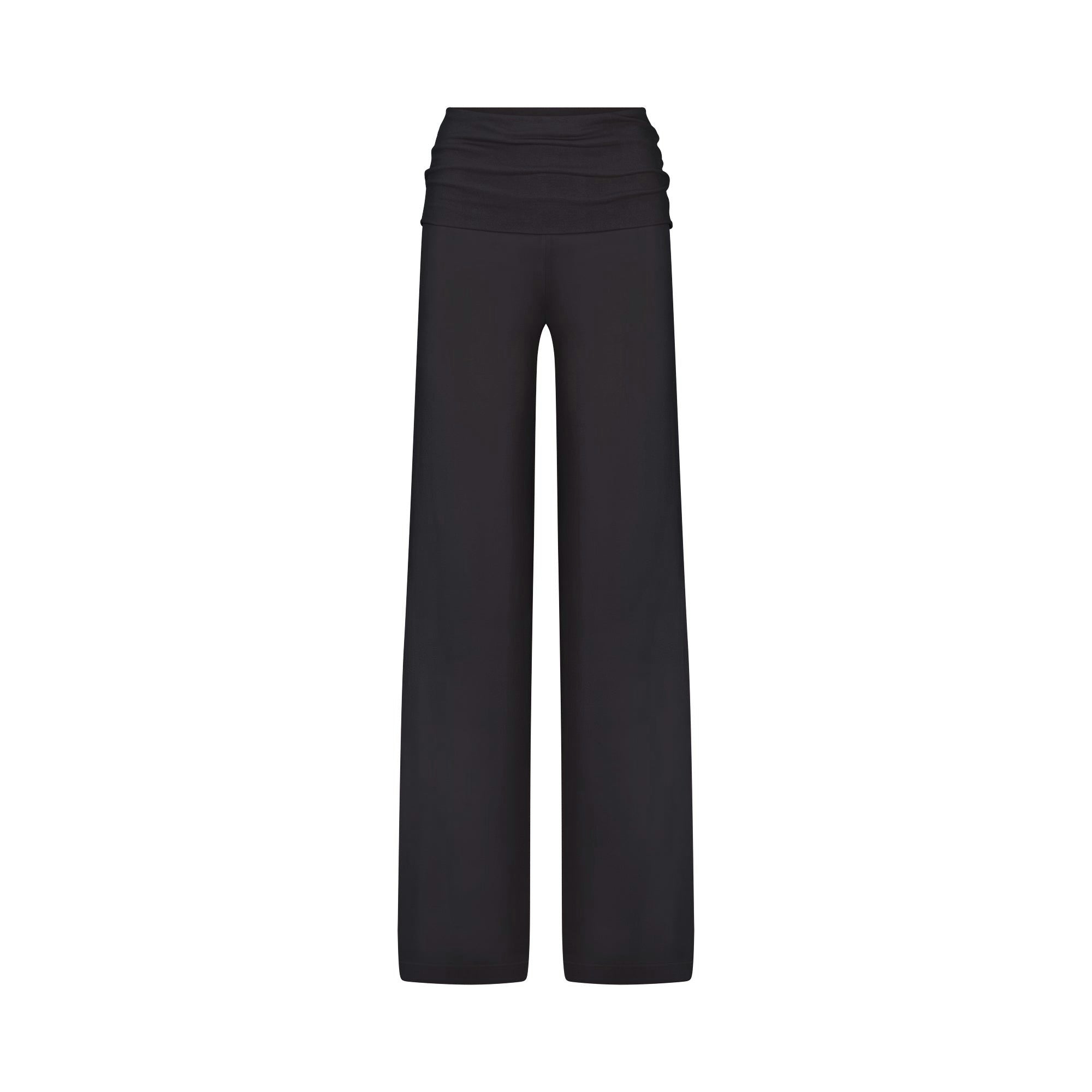 FOLDOVER WIDE LEG PANT