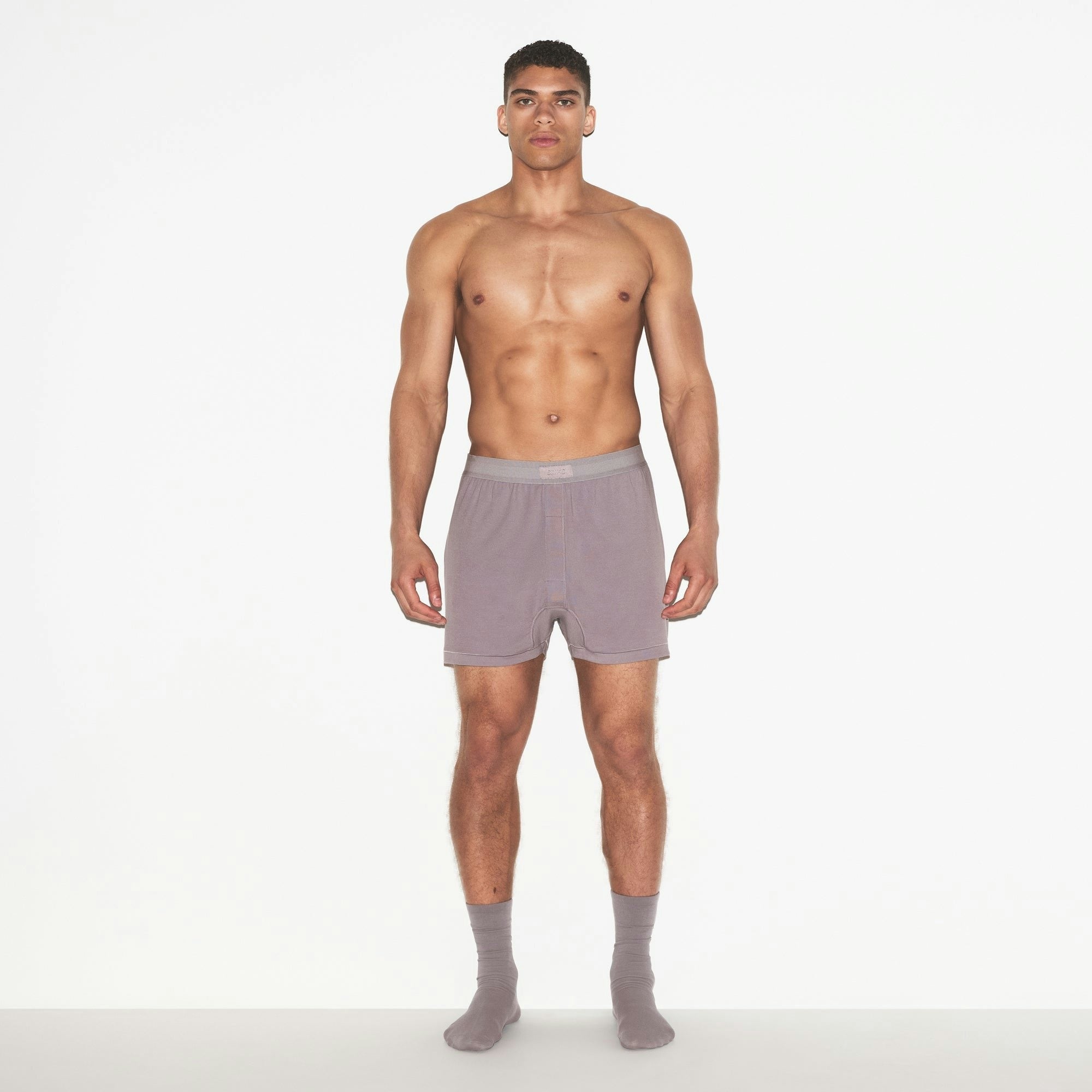 MENS KNIT BOXER