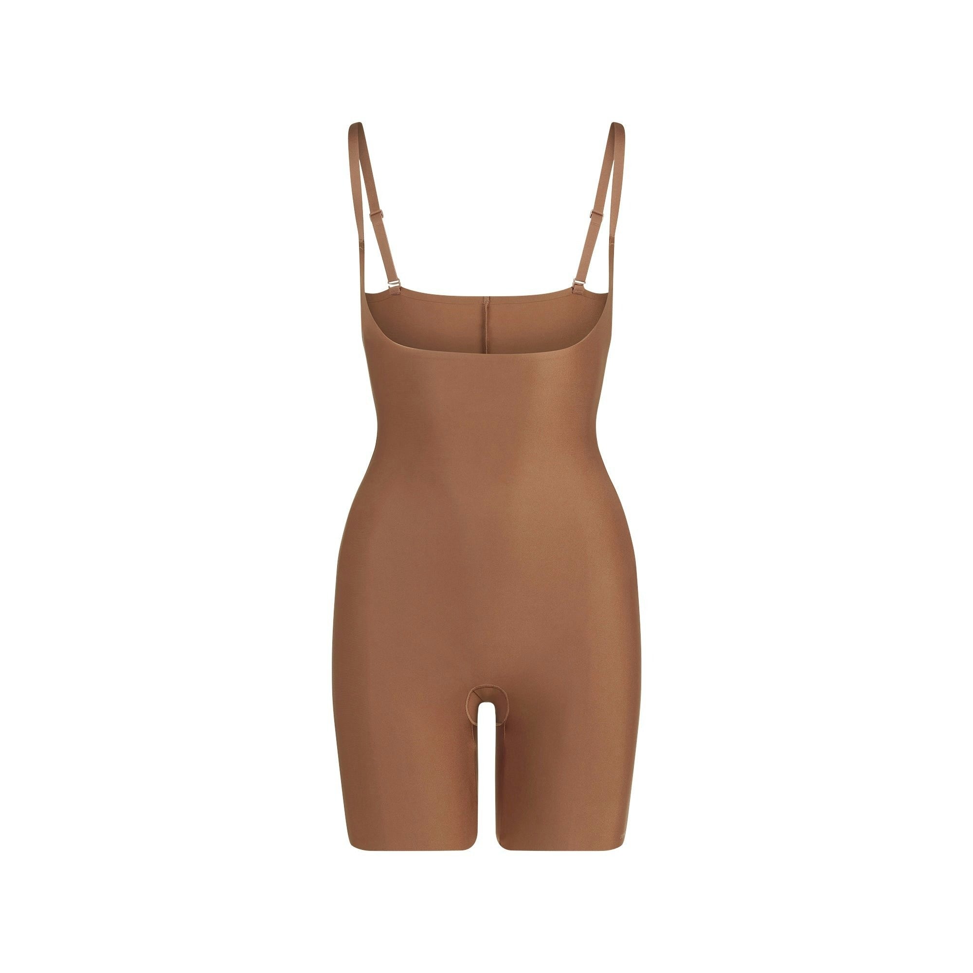CORE SCULPT OPEN BUST MID THIGH BODYSUIT