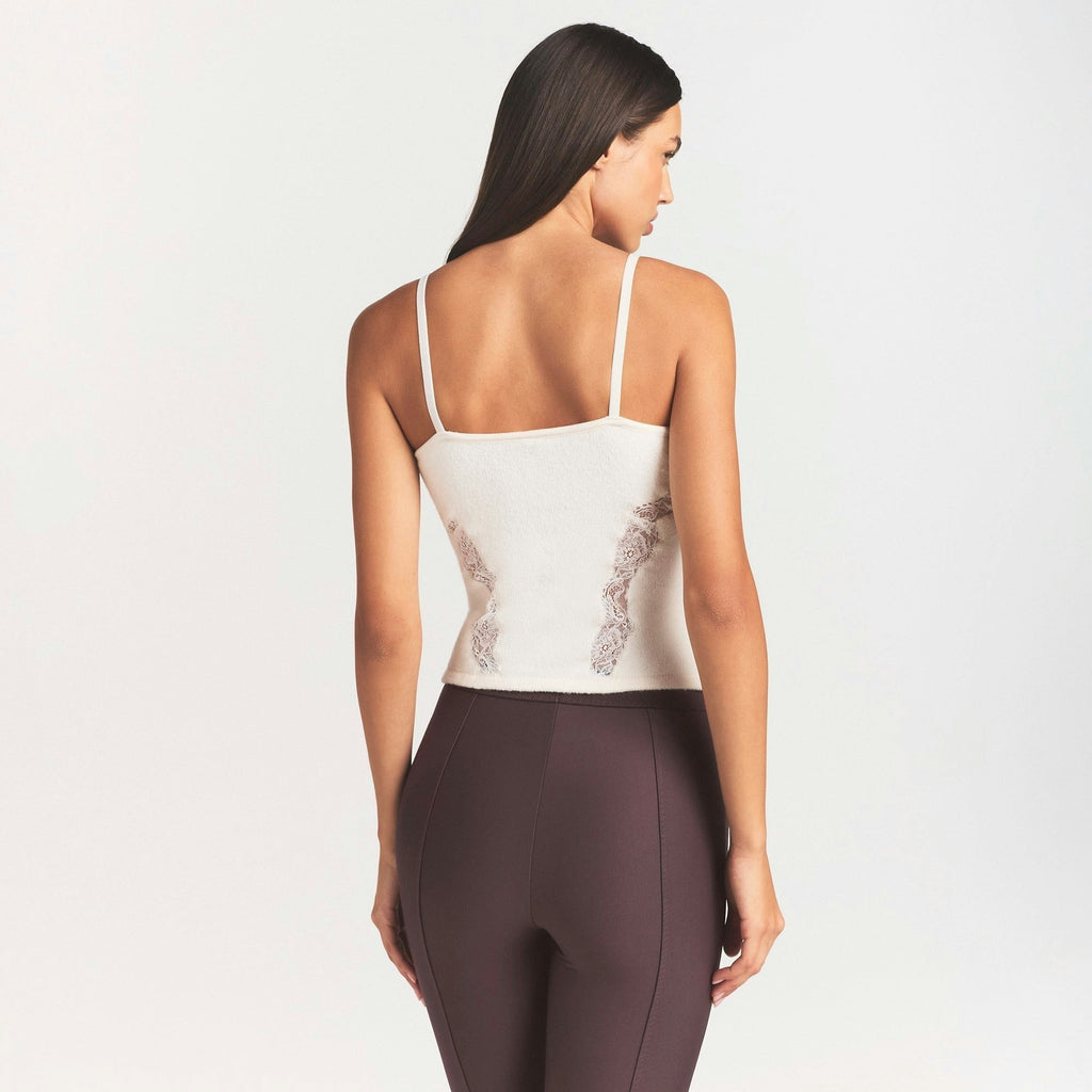 LACE KNIT TANK