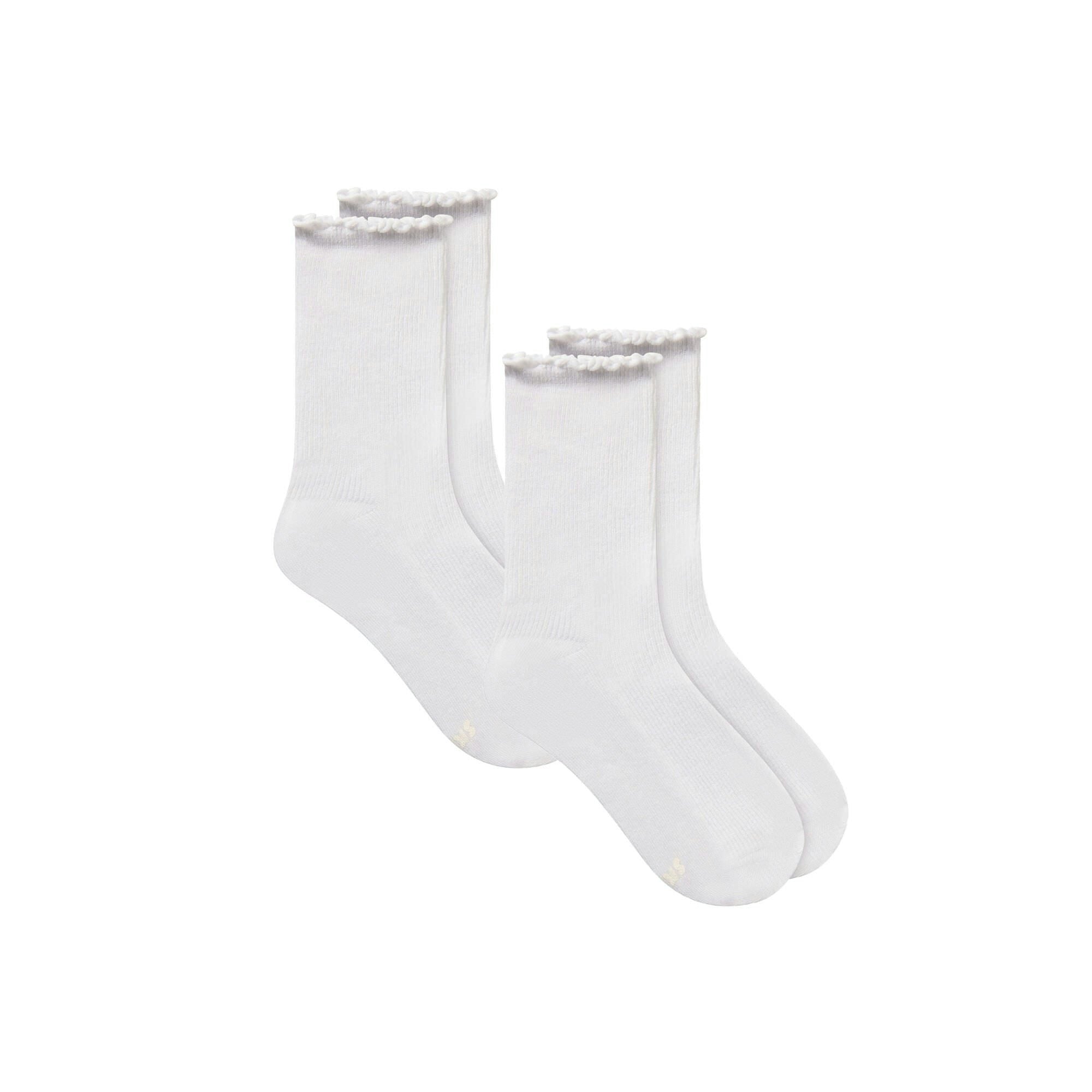 LETTUCE EDGE CREW SOCK 2-PACK