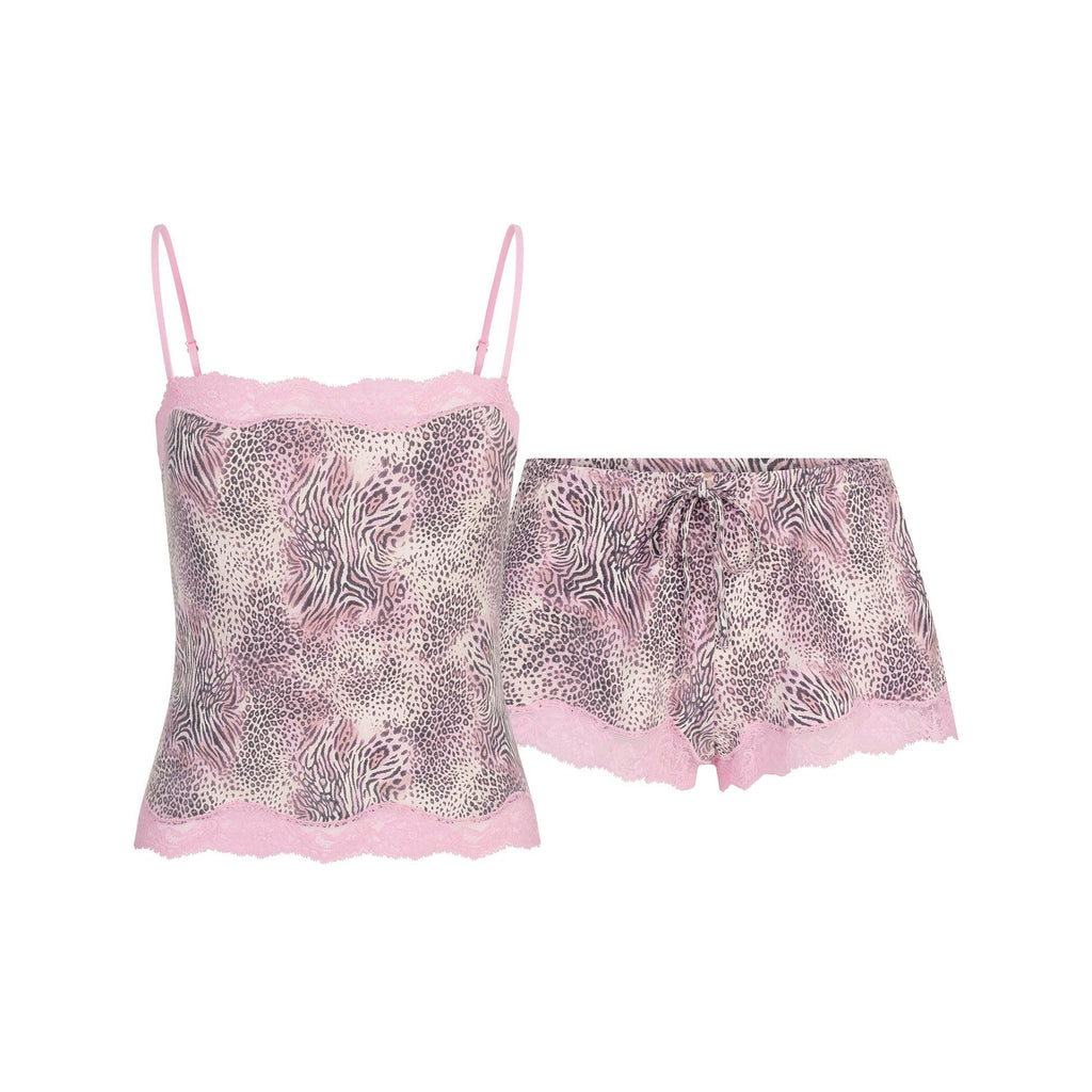 LACE CAMI AND SHORT SET