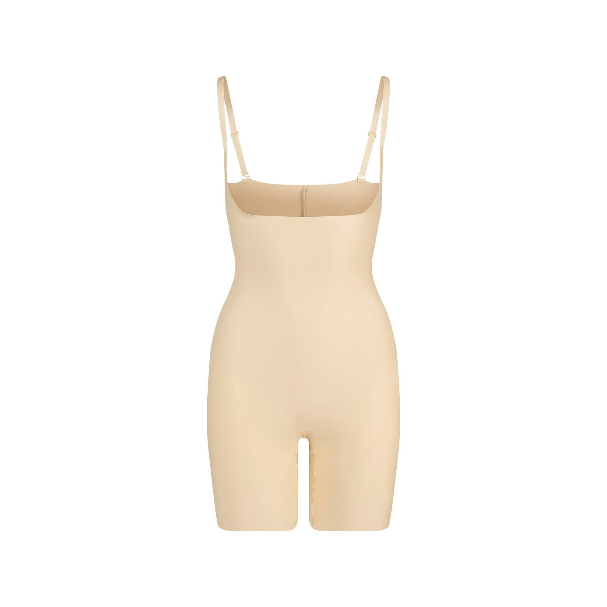 CORE SCULPT OPEN BUST MID THIGH BODYSUIT