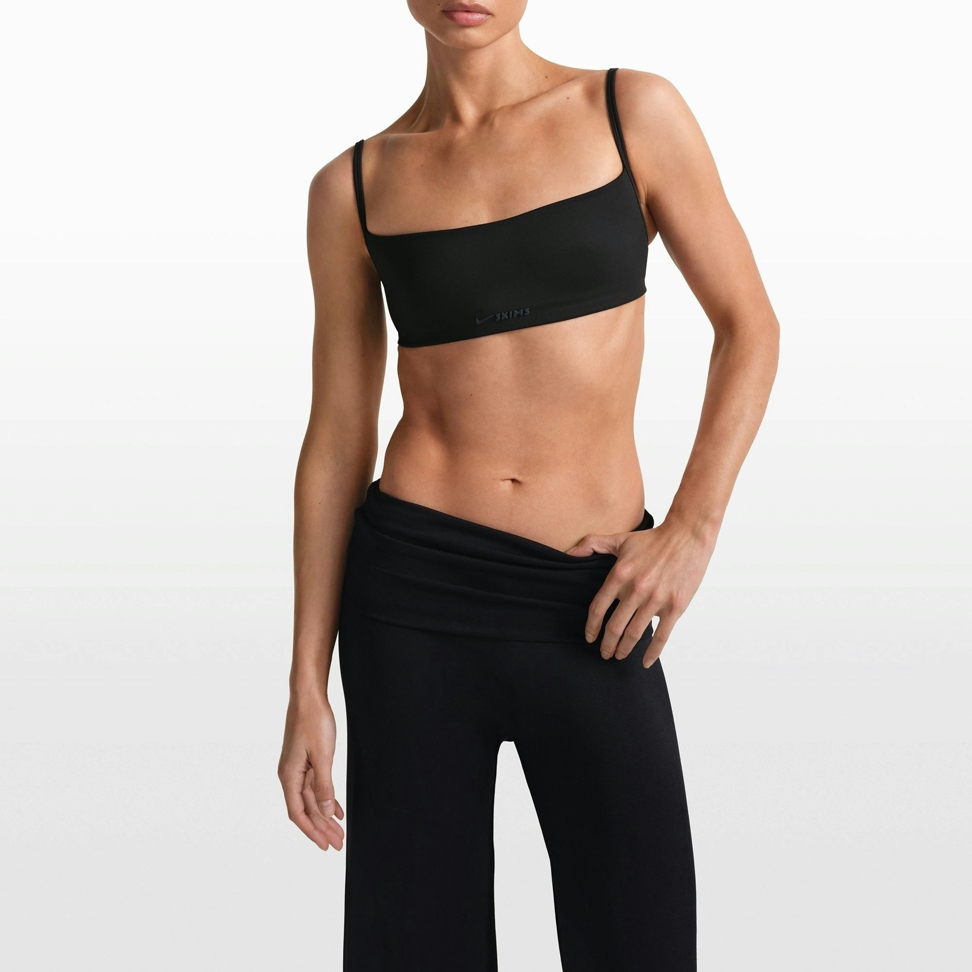 FOLDOVER WIDE LEG PANT