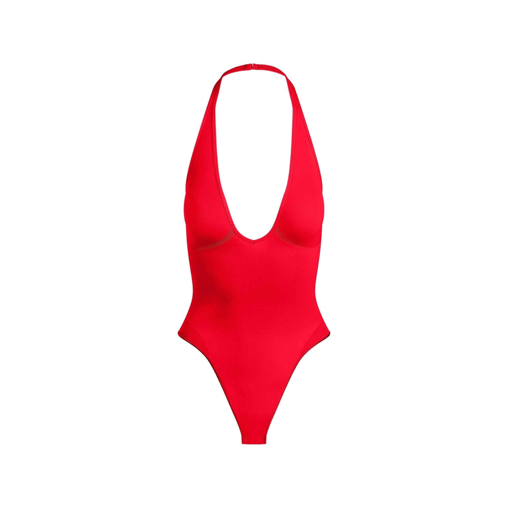 DEEP PLUNGE THONG BODYSUIT