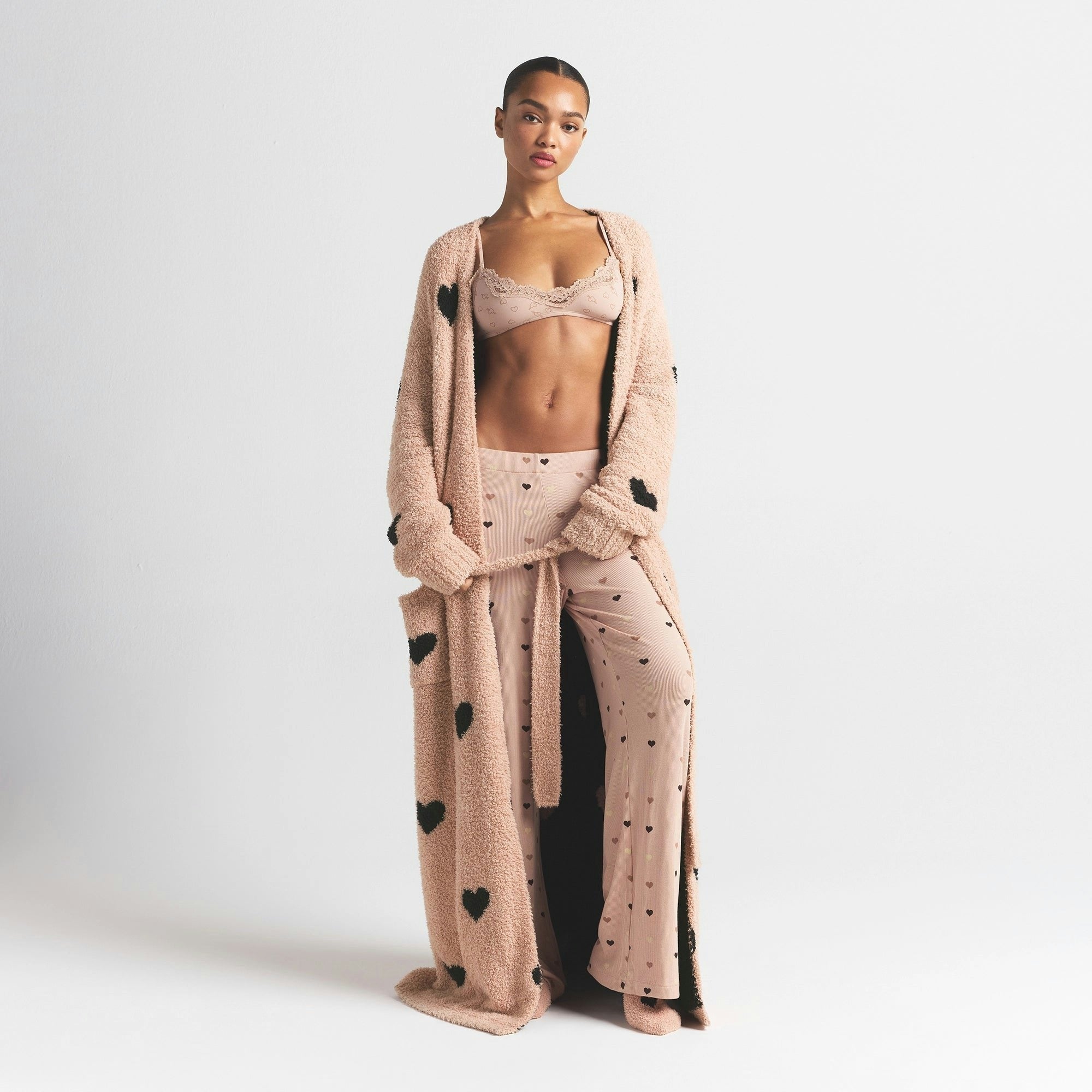 KNIT UNISEX ROBE