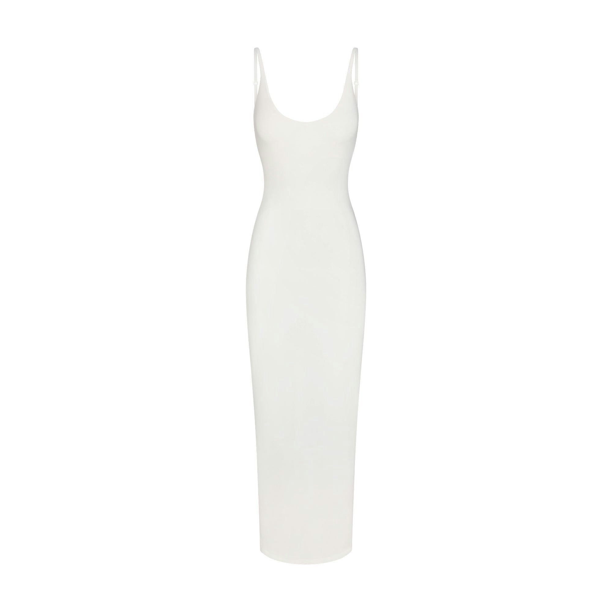 SCOOP NECK LONG DRESS