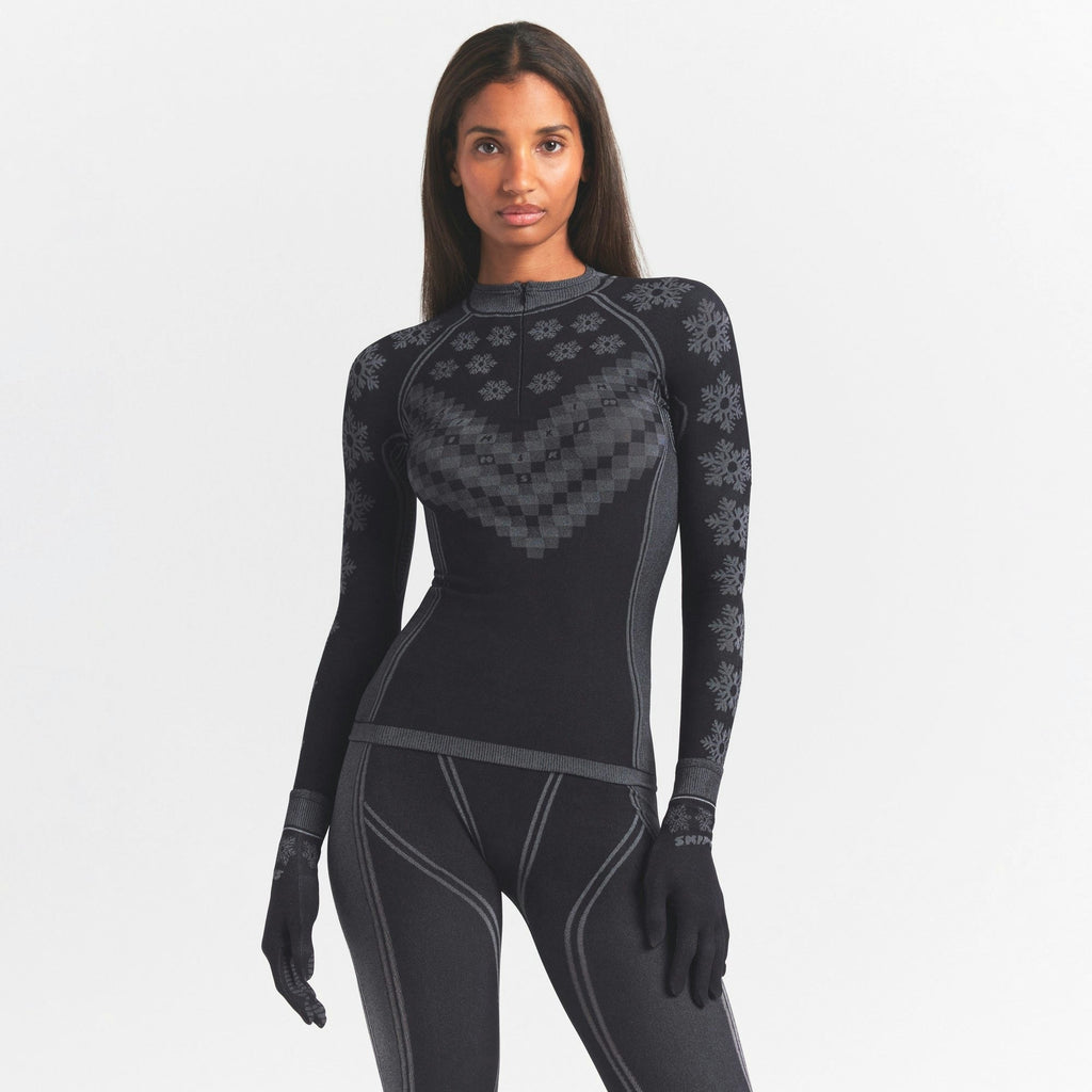 HALF ZIP LONG SLEEVE