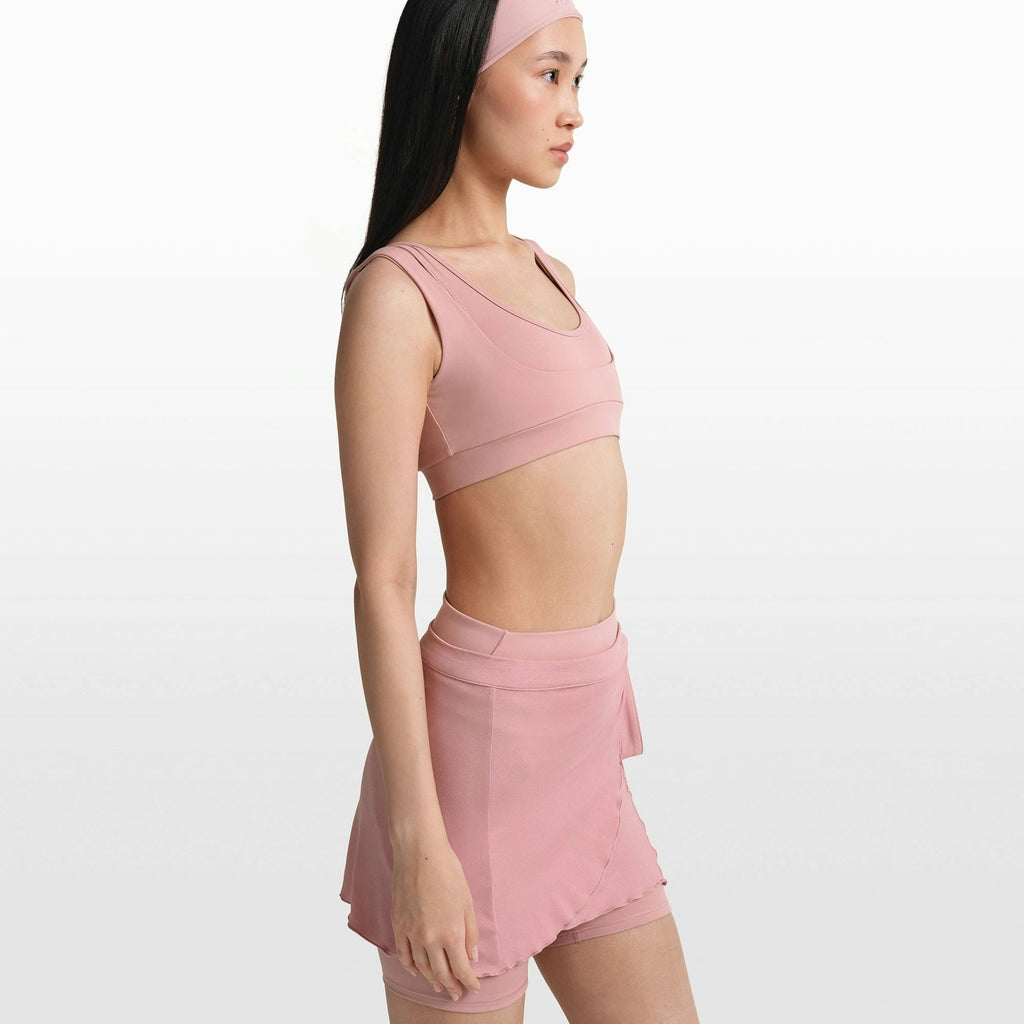 DOUBLE STRAP SCOOP BRA