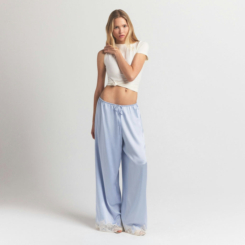 LACE STRAIGHT LEG PANT