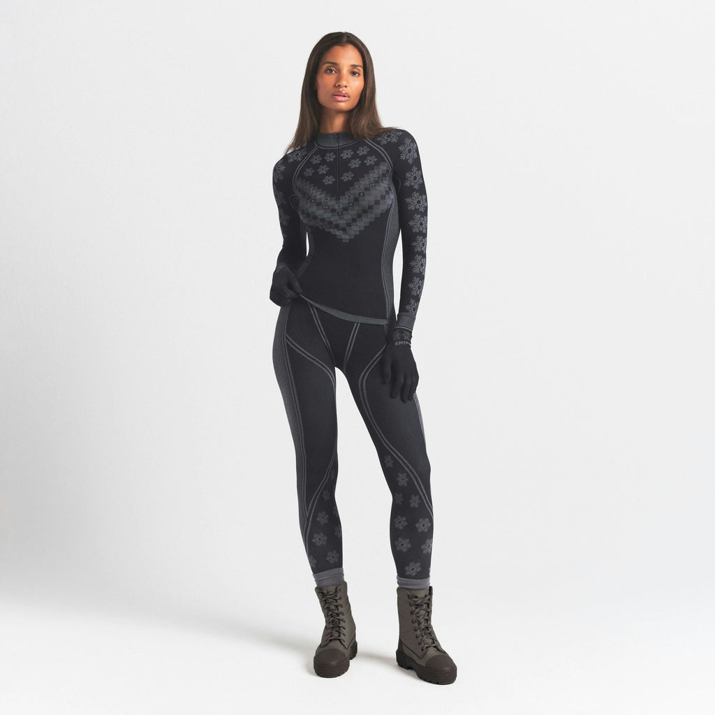 HALF ZIP LONG SLEEVE