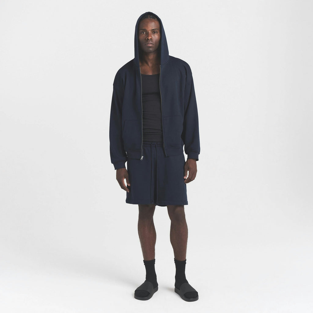 MENS RELAXED ZIP UP HOODIE