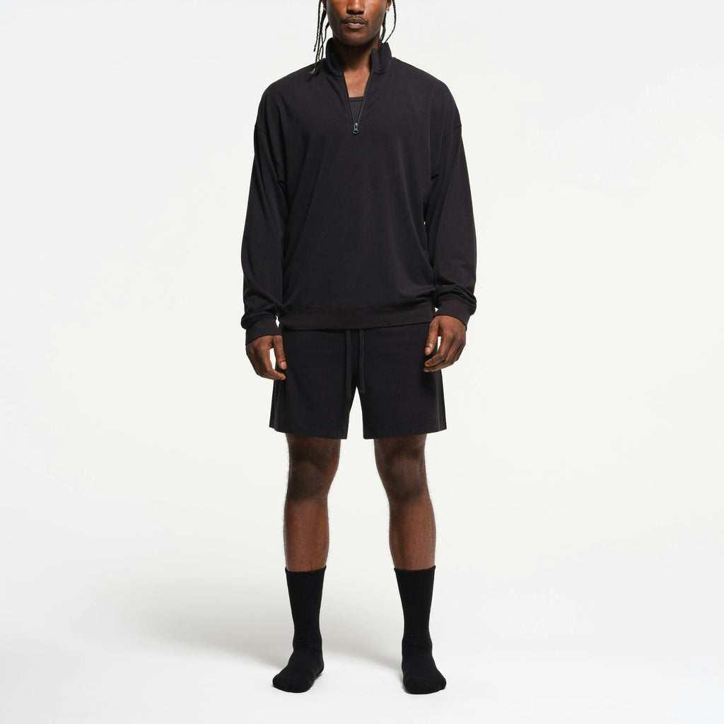 MENS RELAXED QUARTER ZIP PULLOVER