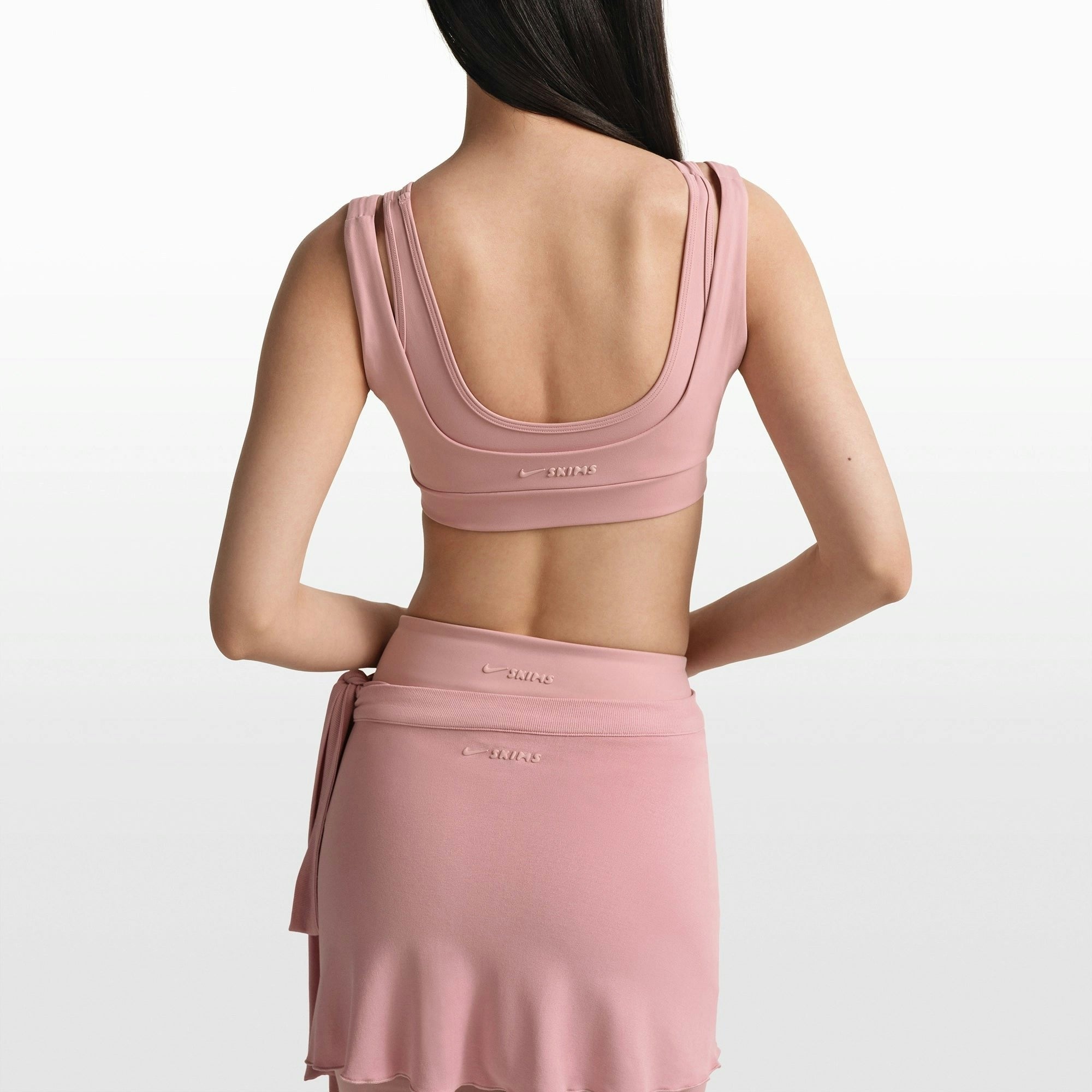 DOUBLE STRAP SCOOP BRA