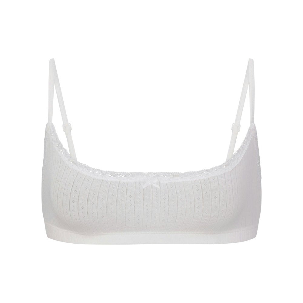 POINTELLE SCOOP BRALETTE