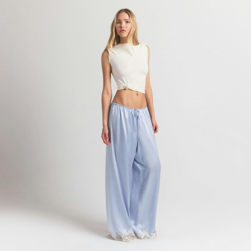 LACE STRAIGHT LEG PANT