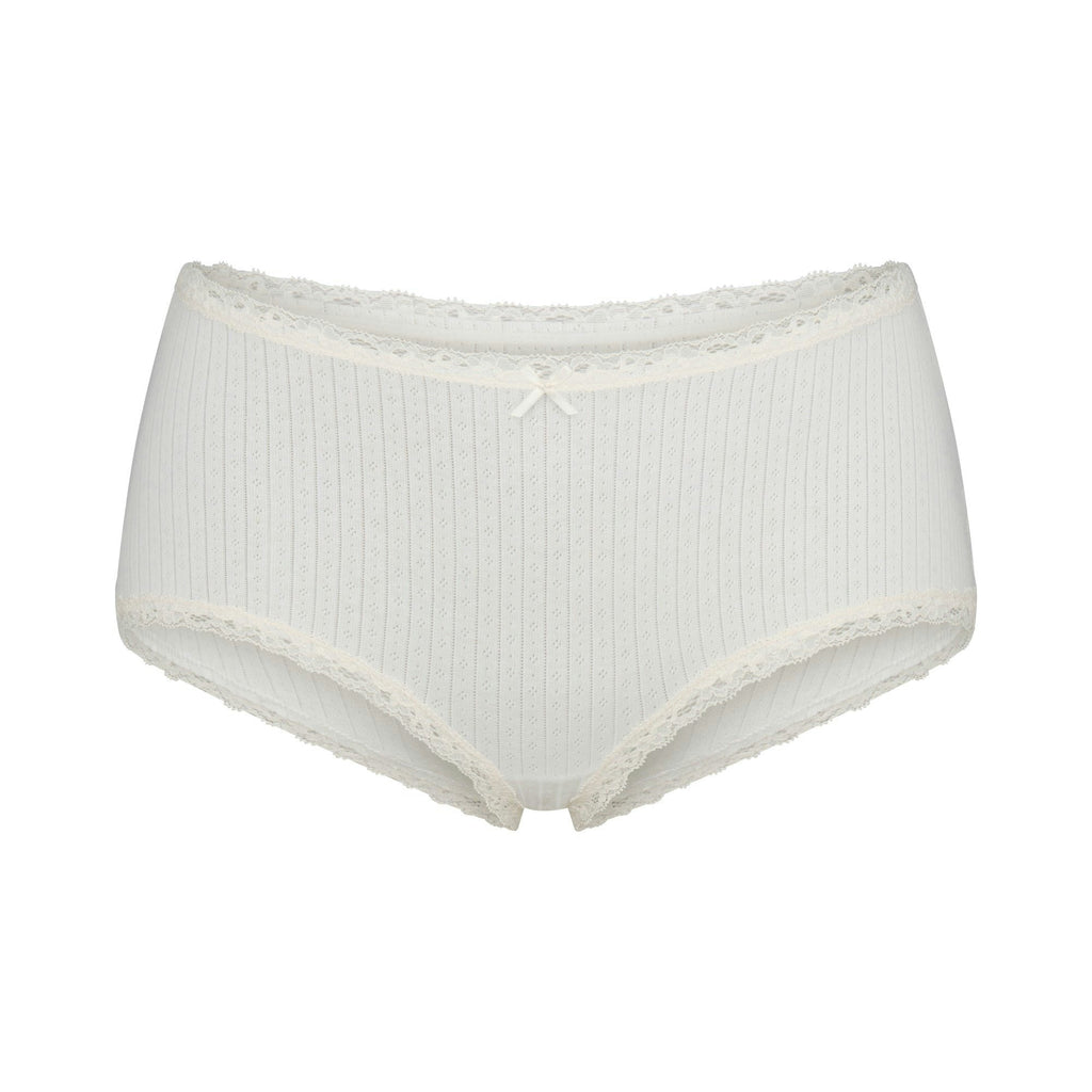 POINTELLE LACE BOY SHORT