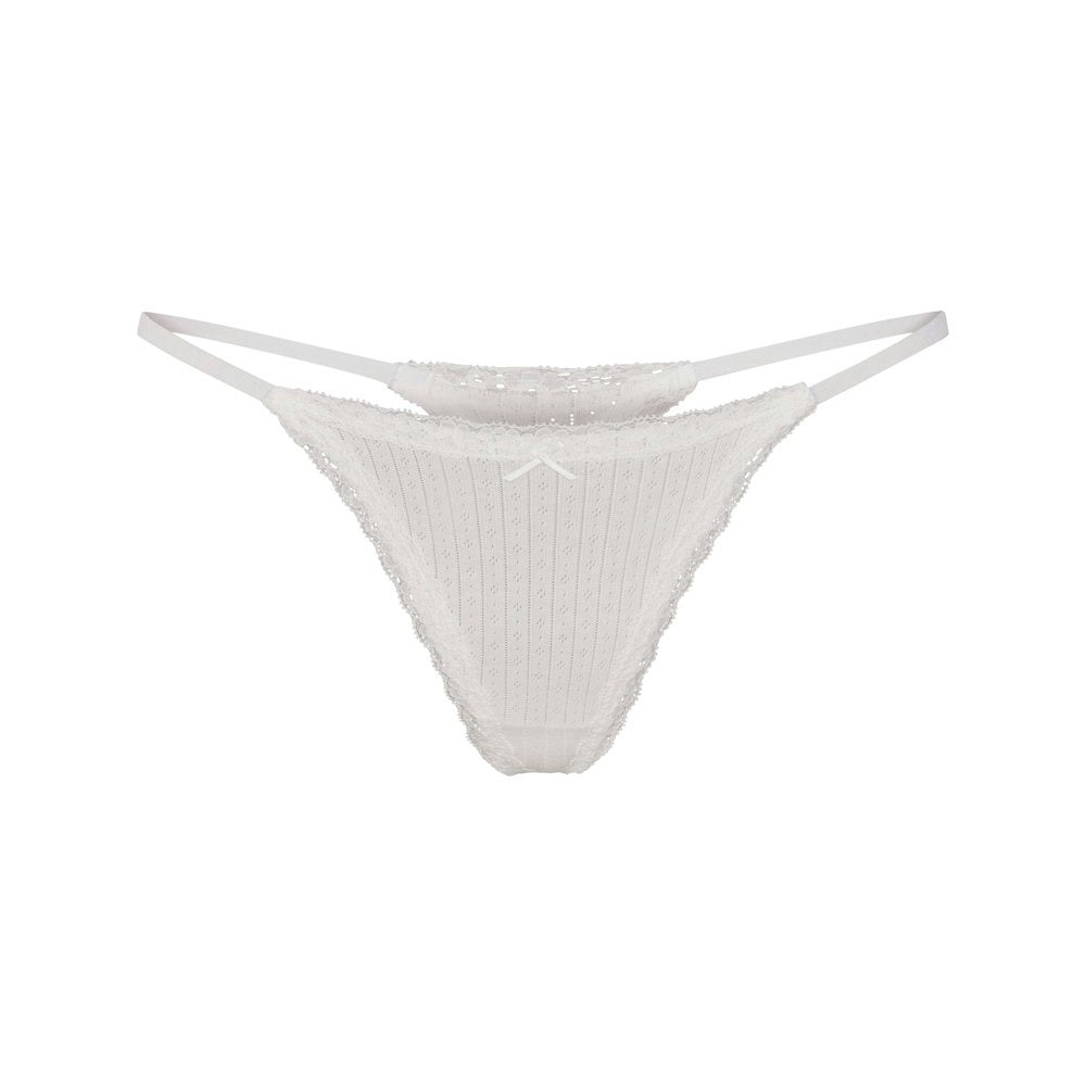 POINTELLE SCOOP BRALETTE