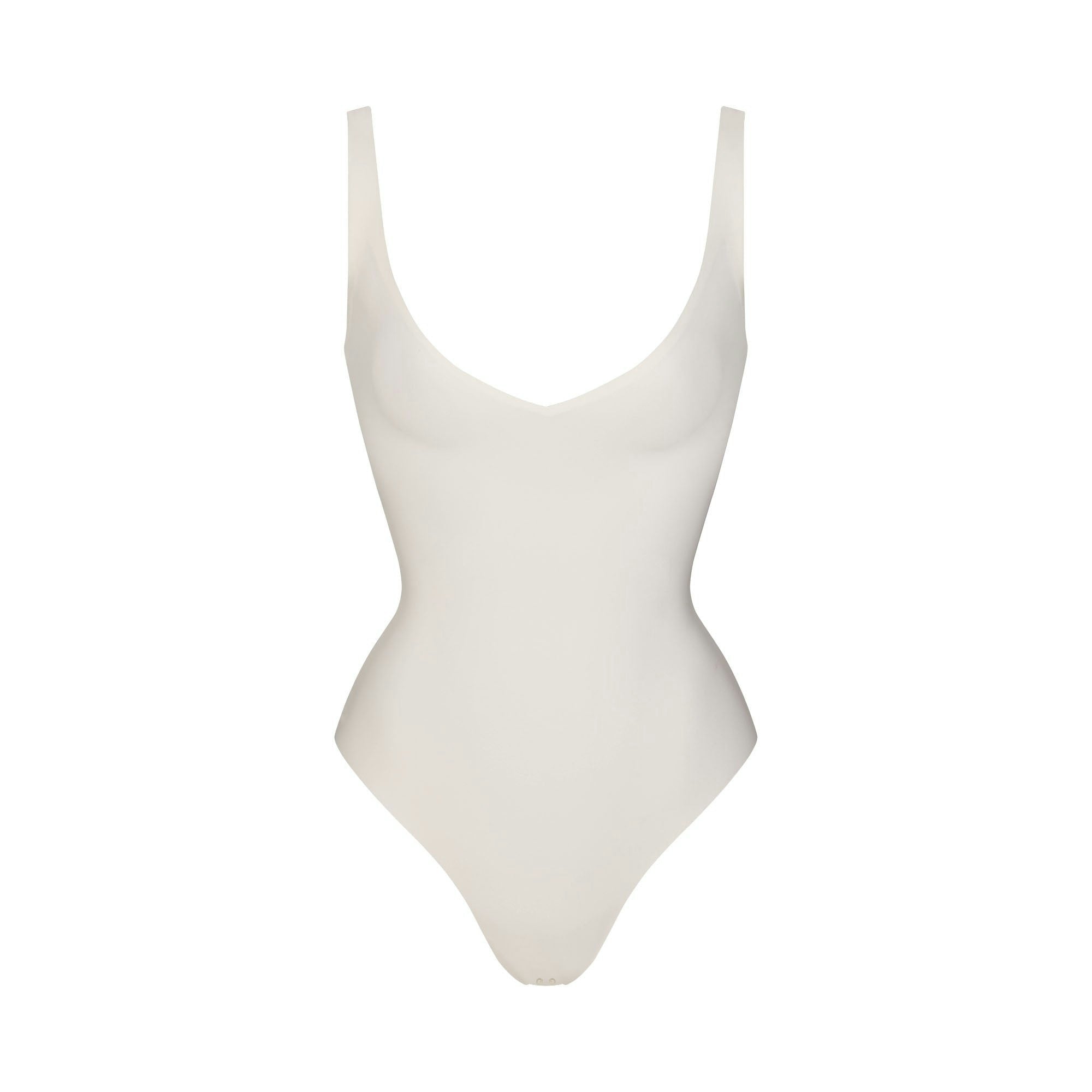 UNLINED PLUNGE THONG BODYSUIT