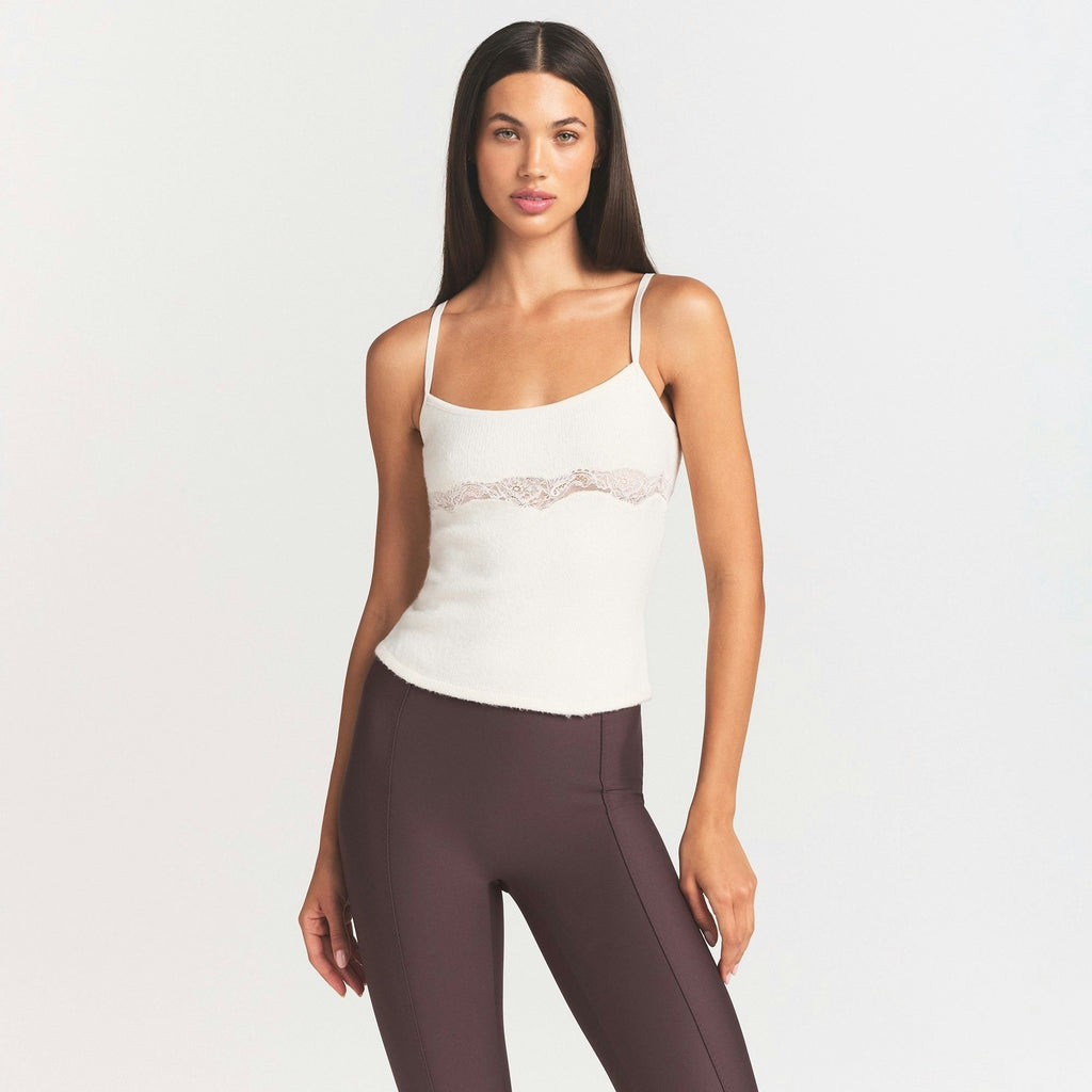 LACE KNIT TANK