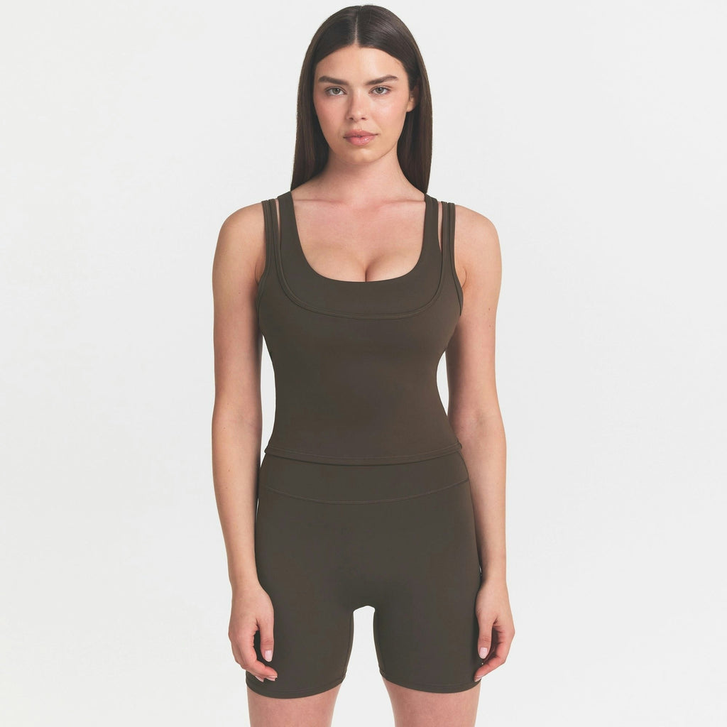 DOUBLE STRAP SCOOP TANK