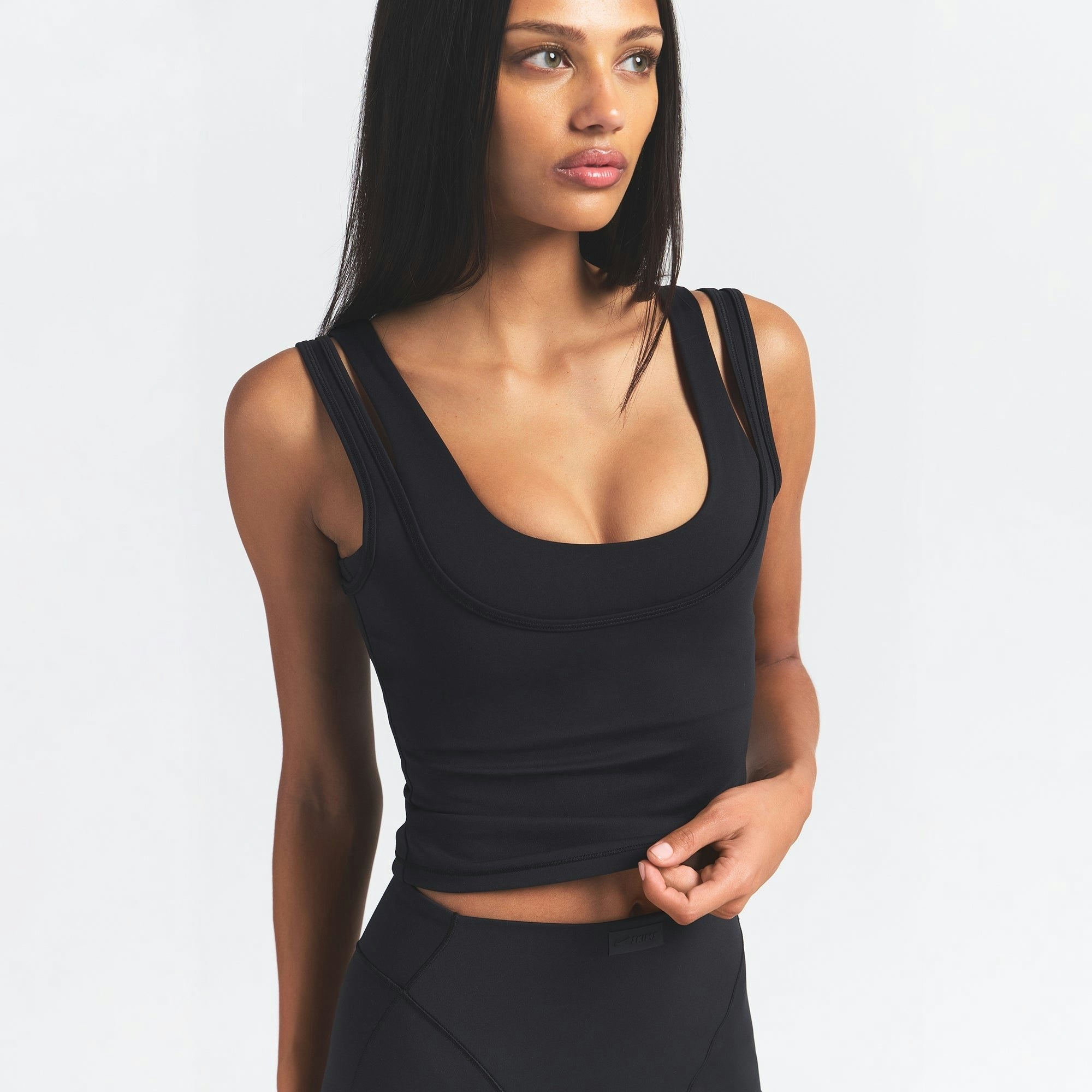 DOUBLE STRAP SCOOP TANK