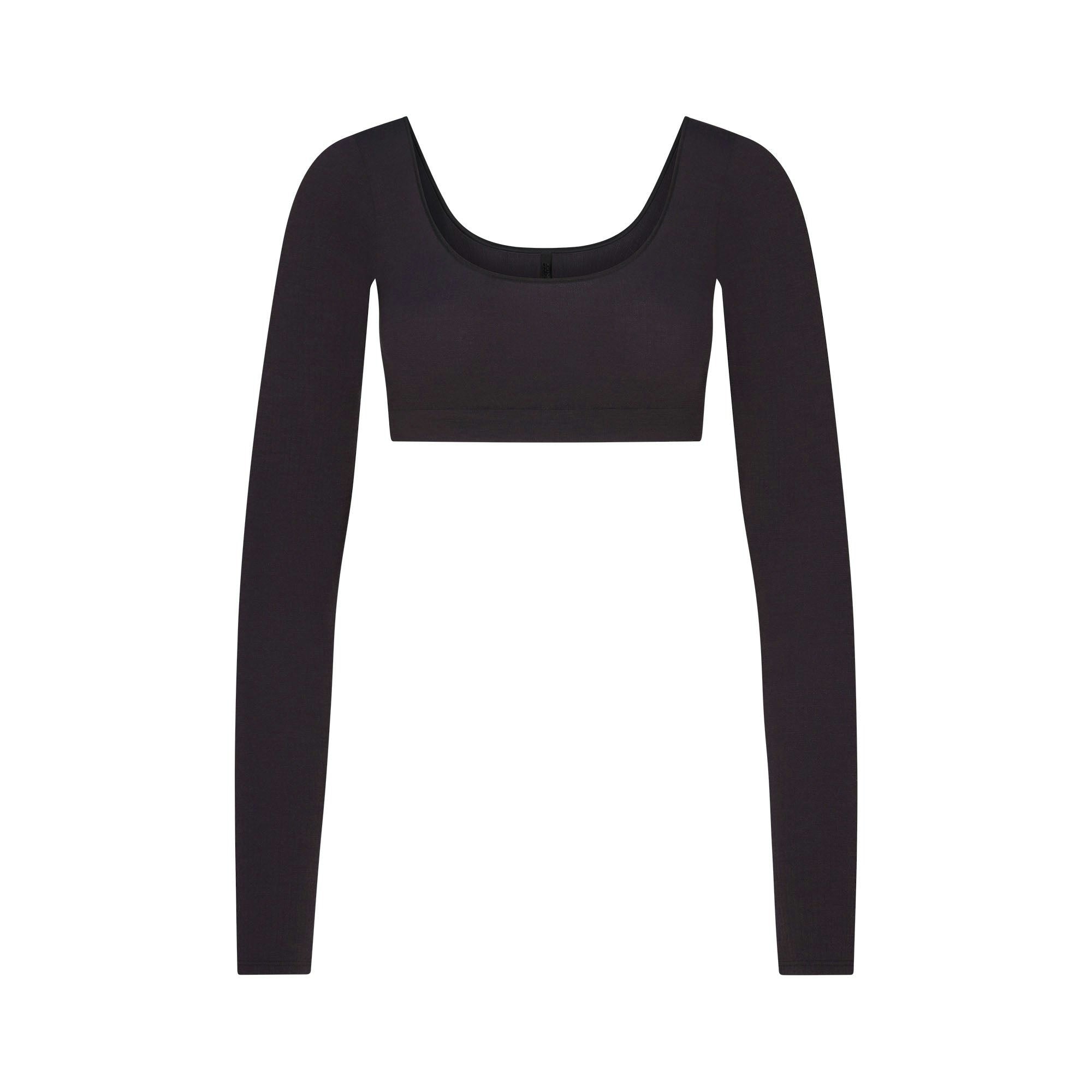 LONG SLEEVE SUPER CROPPED TOP