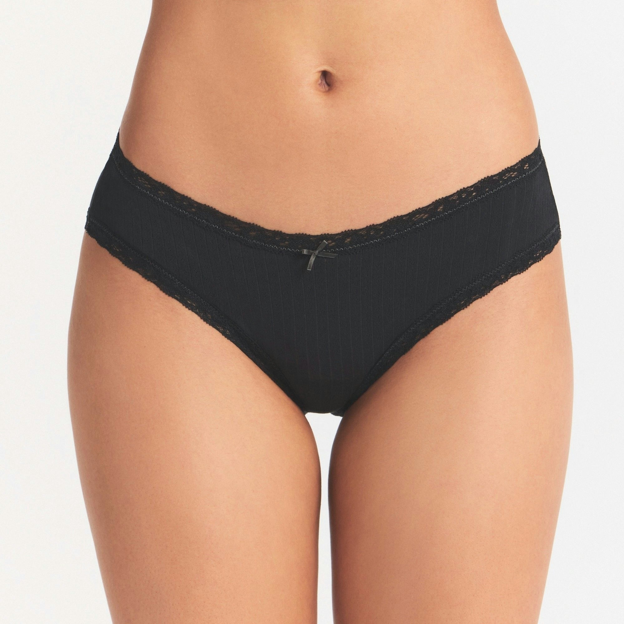 POINTELLE LACE BRIEF