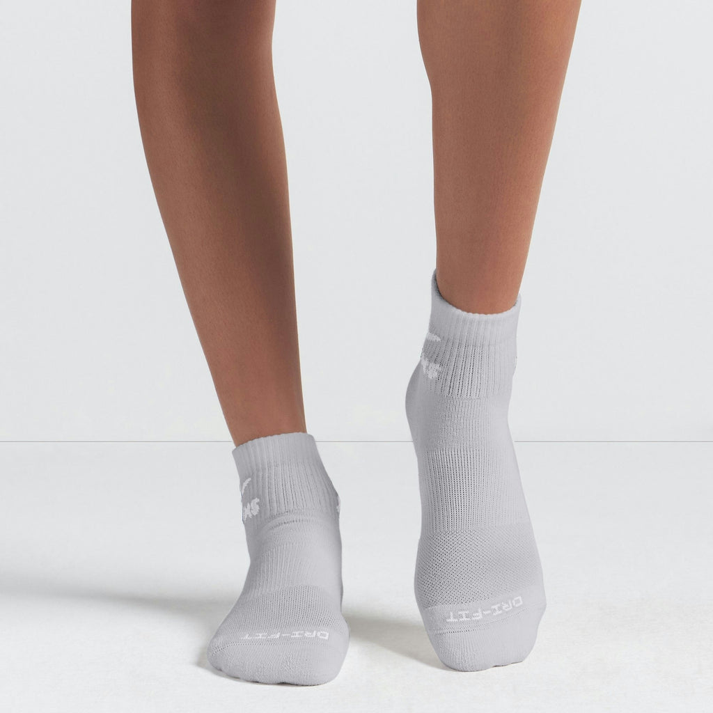 DRI-FITâ¢ QUARTER CREW SOCK 3-PACK