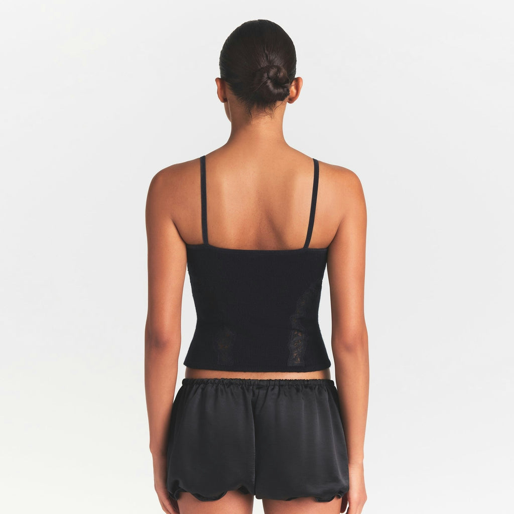 LACE KNIT TANK