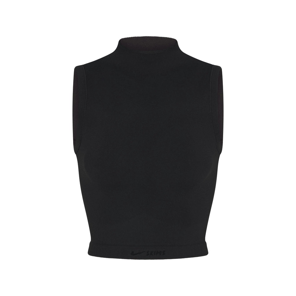 MOCK NECK BRA TOP