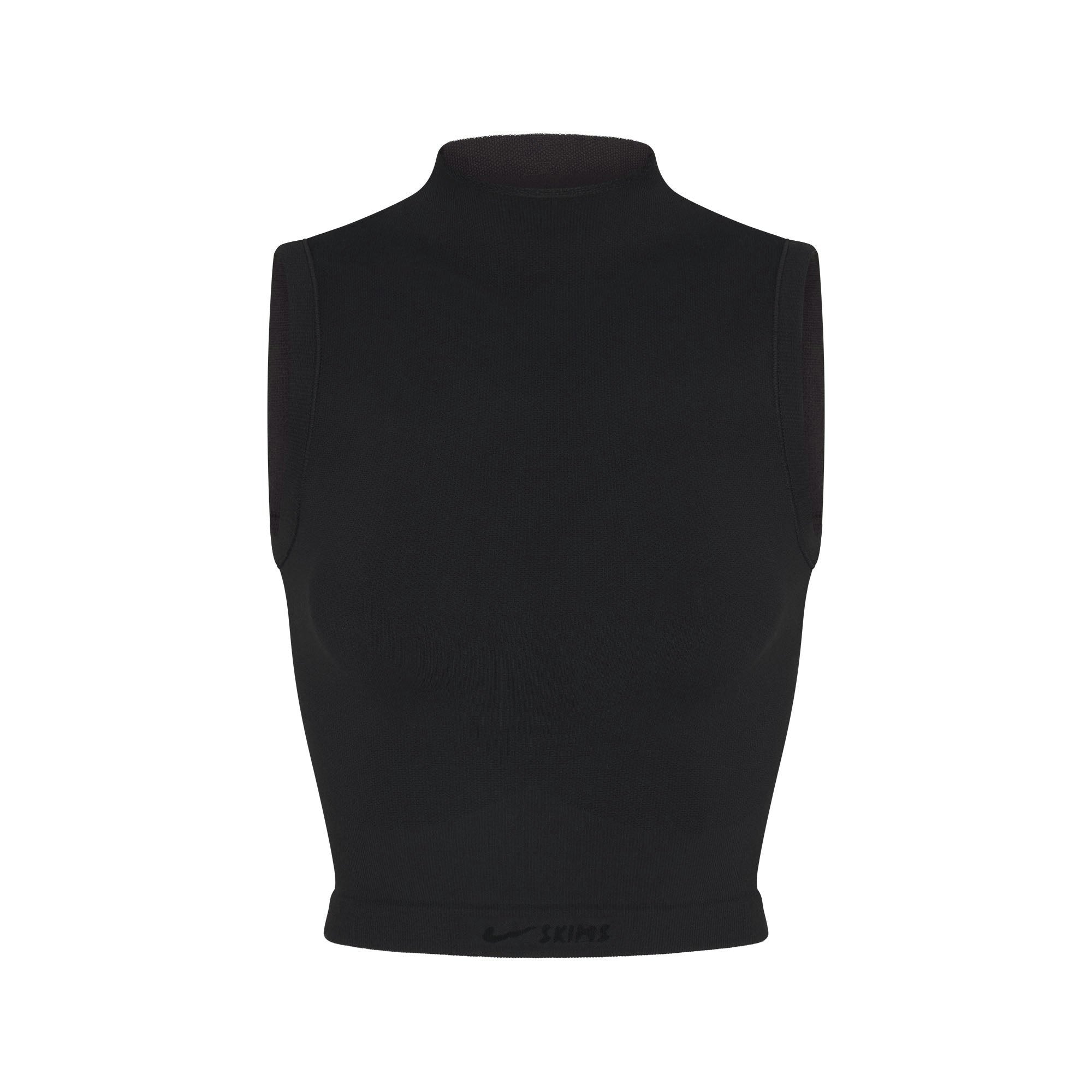 MOCK NECK BRA TOP