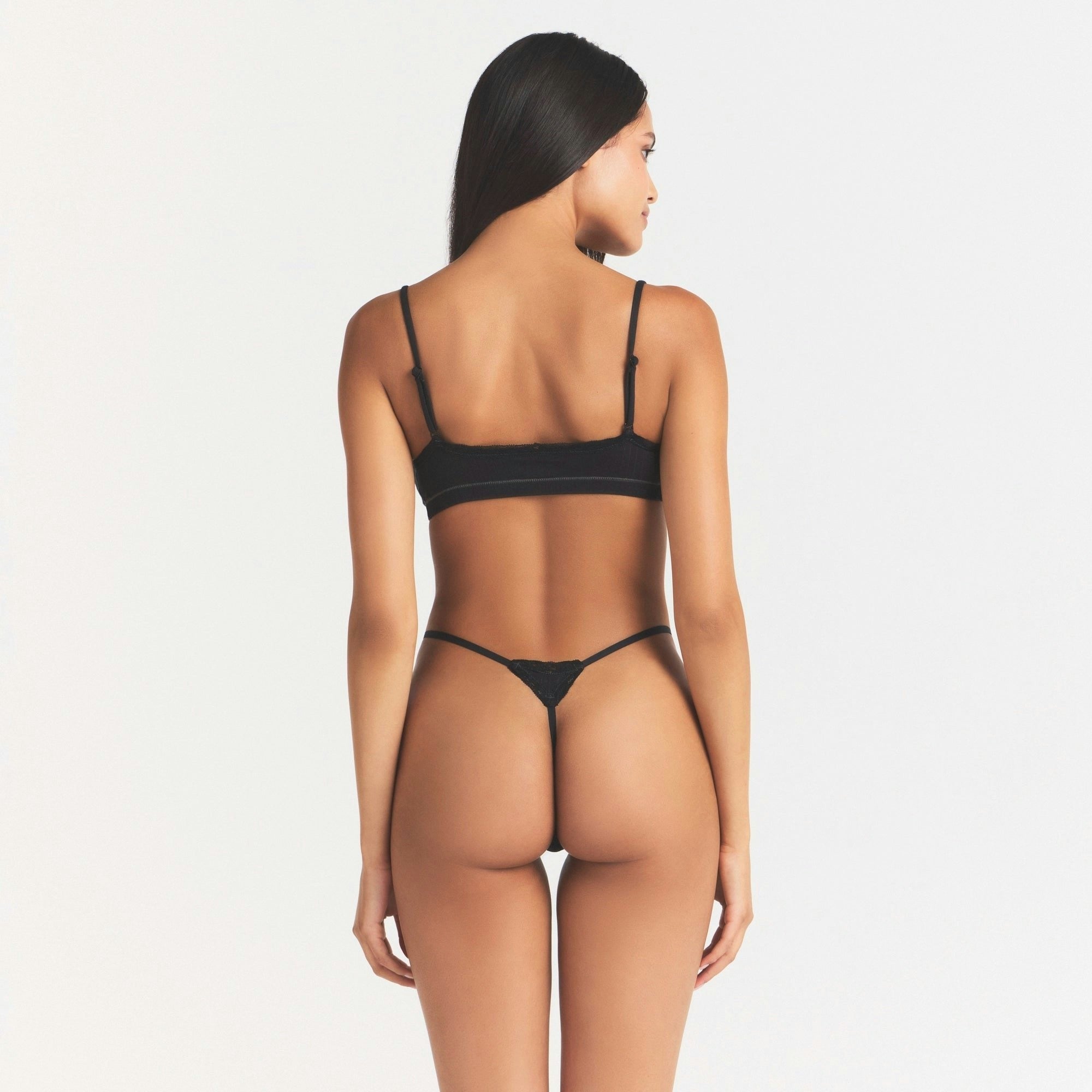 POINTELLE SCOOP BRALETTE