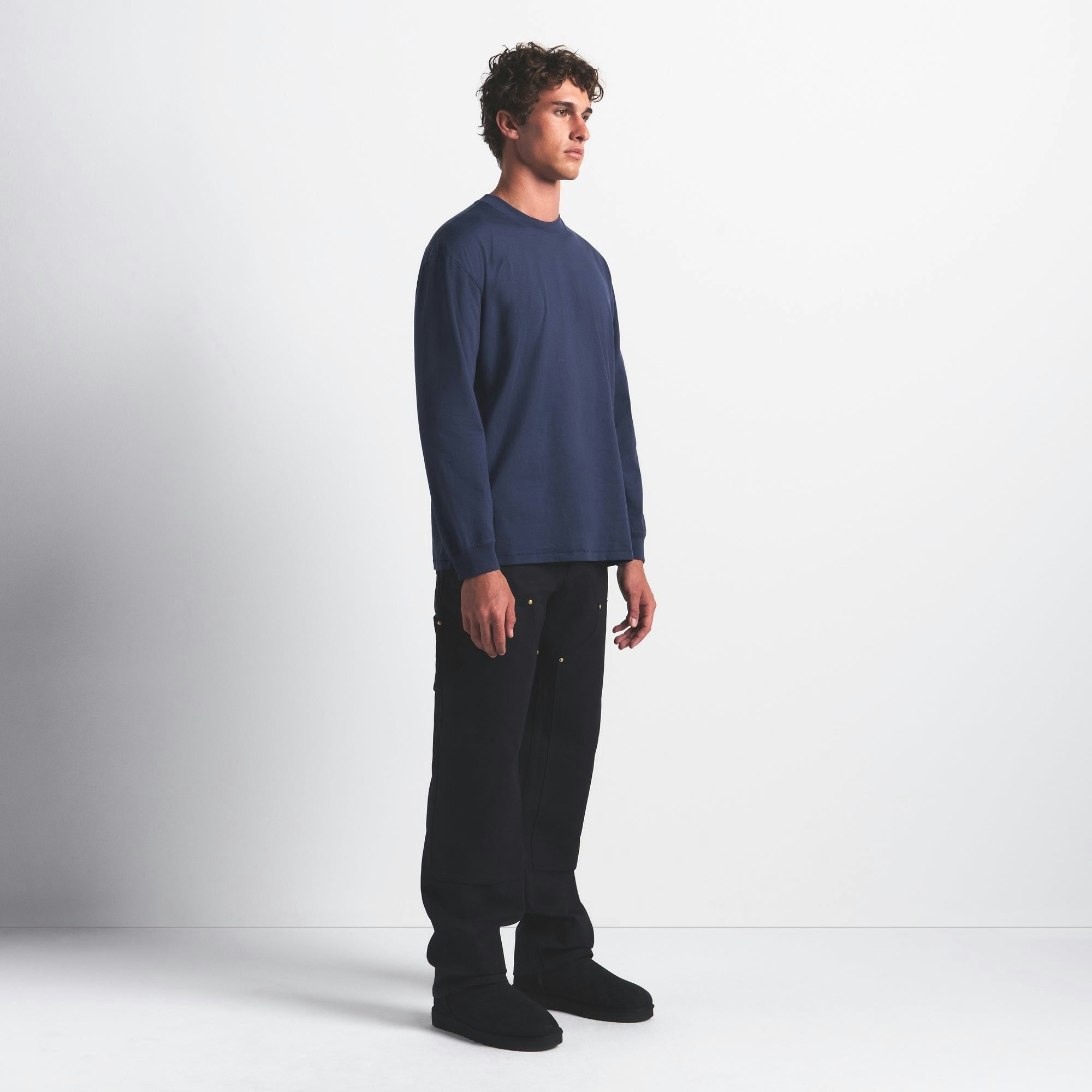 MENS RELAXED LONG SLEEVE T-SHIRT