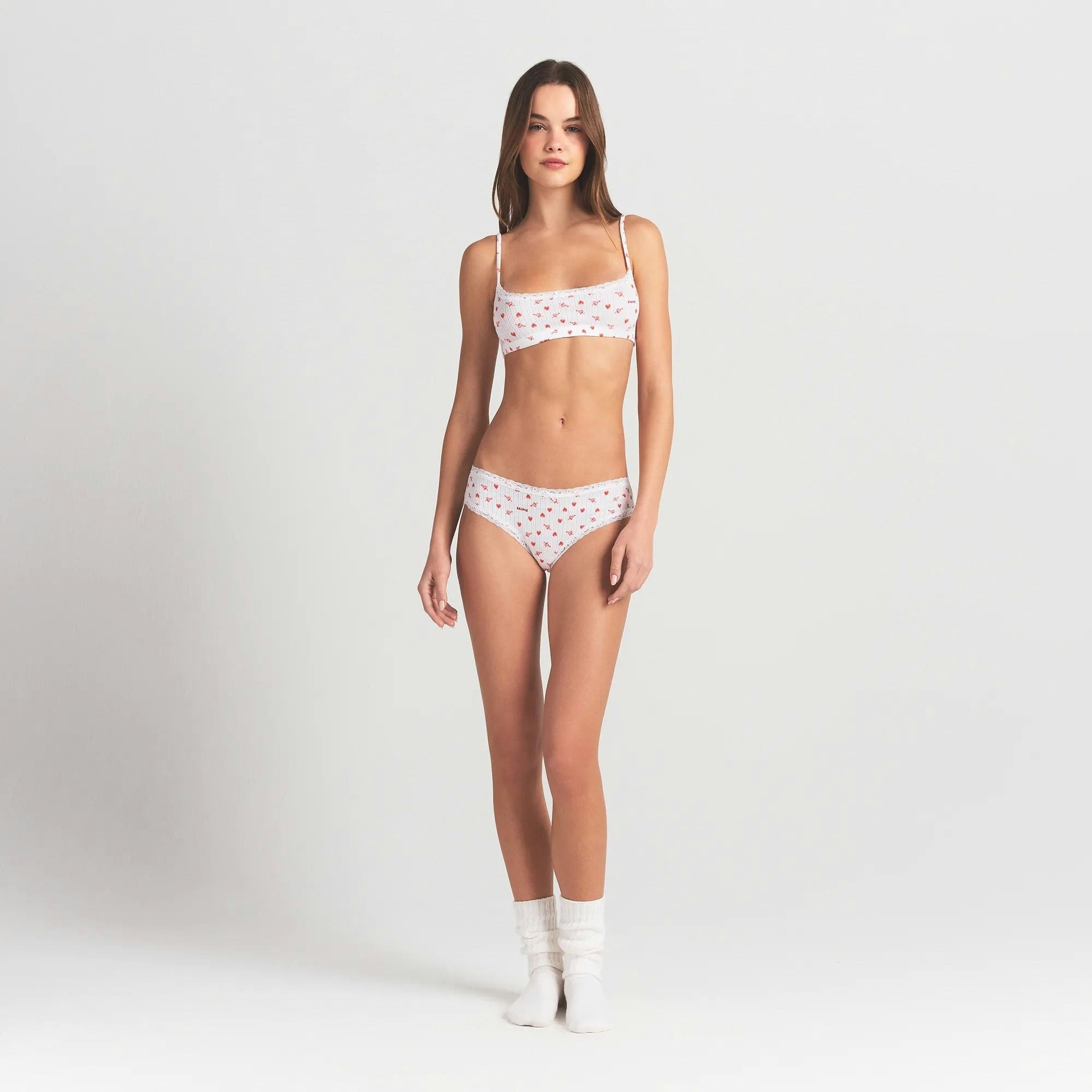 POINTELLE LACE BRIEF