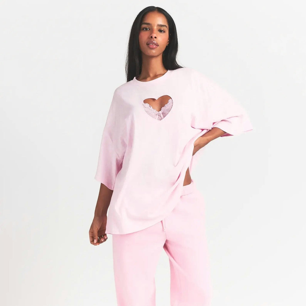 HEART OVERSIZED T-SHIRT