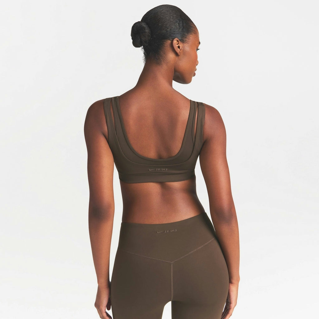 DOUBLE STRAP SCOOP BRA