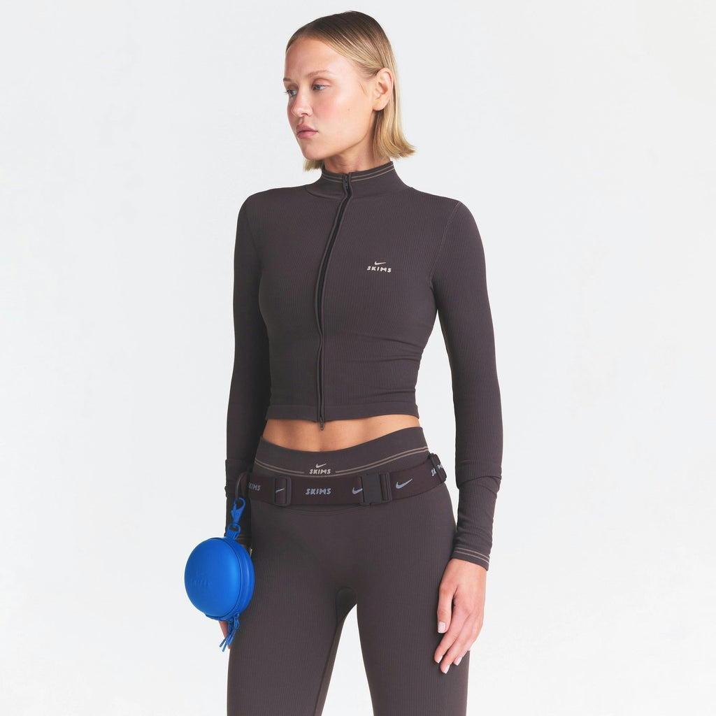 ZIP UP CROP JACKET