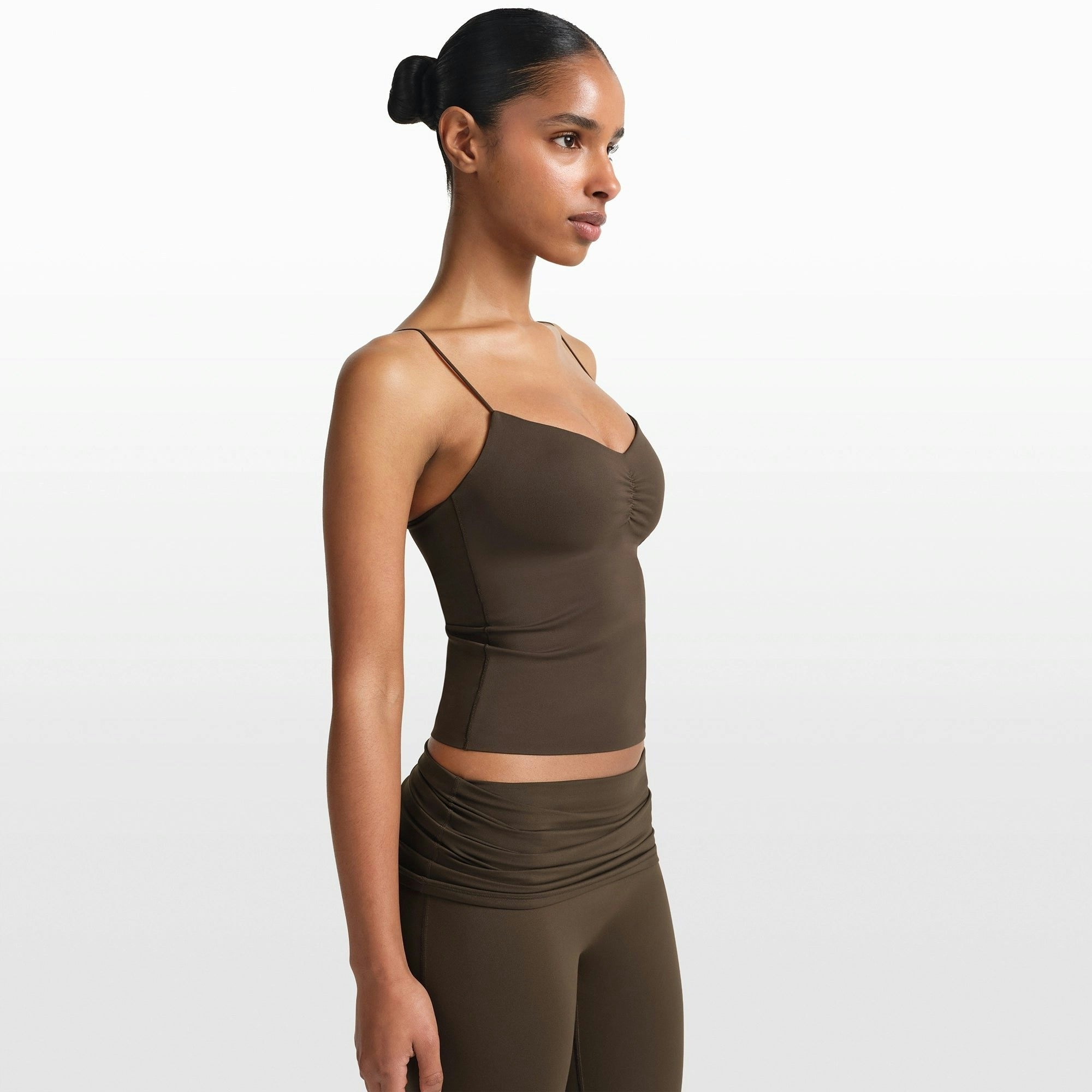 SHIRRED FRONT TANK