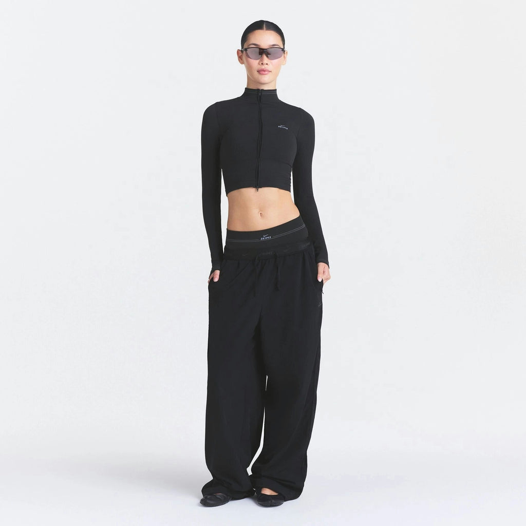 ZIP UP CROP JACKET