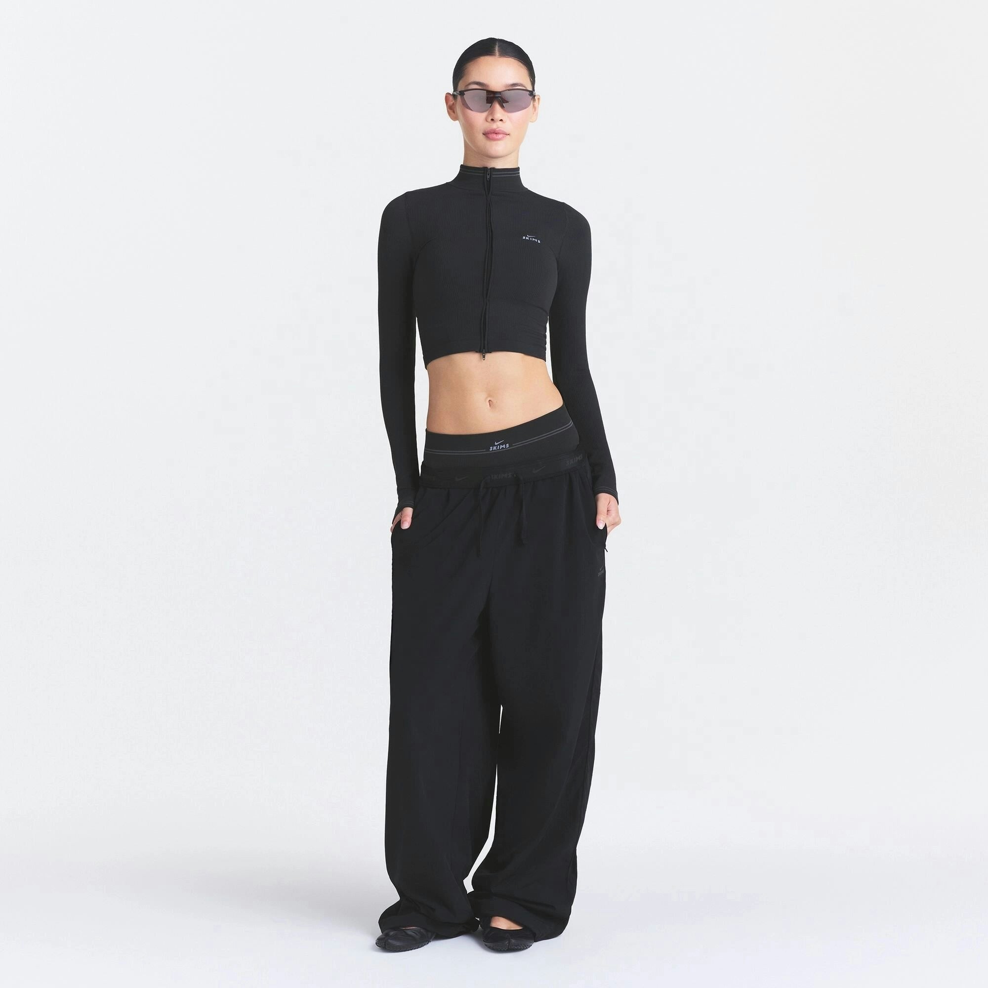 ZIP UP CROP JACKET