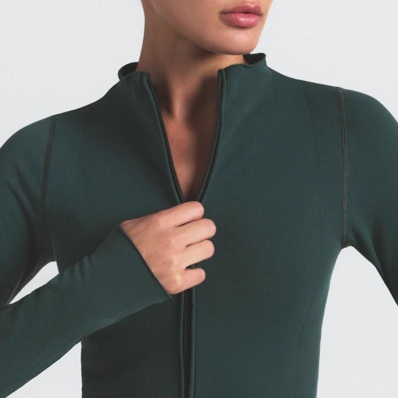 MOCK NECK BRA TOP