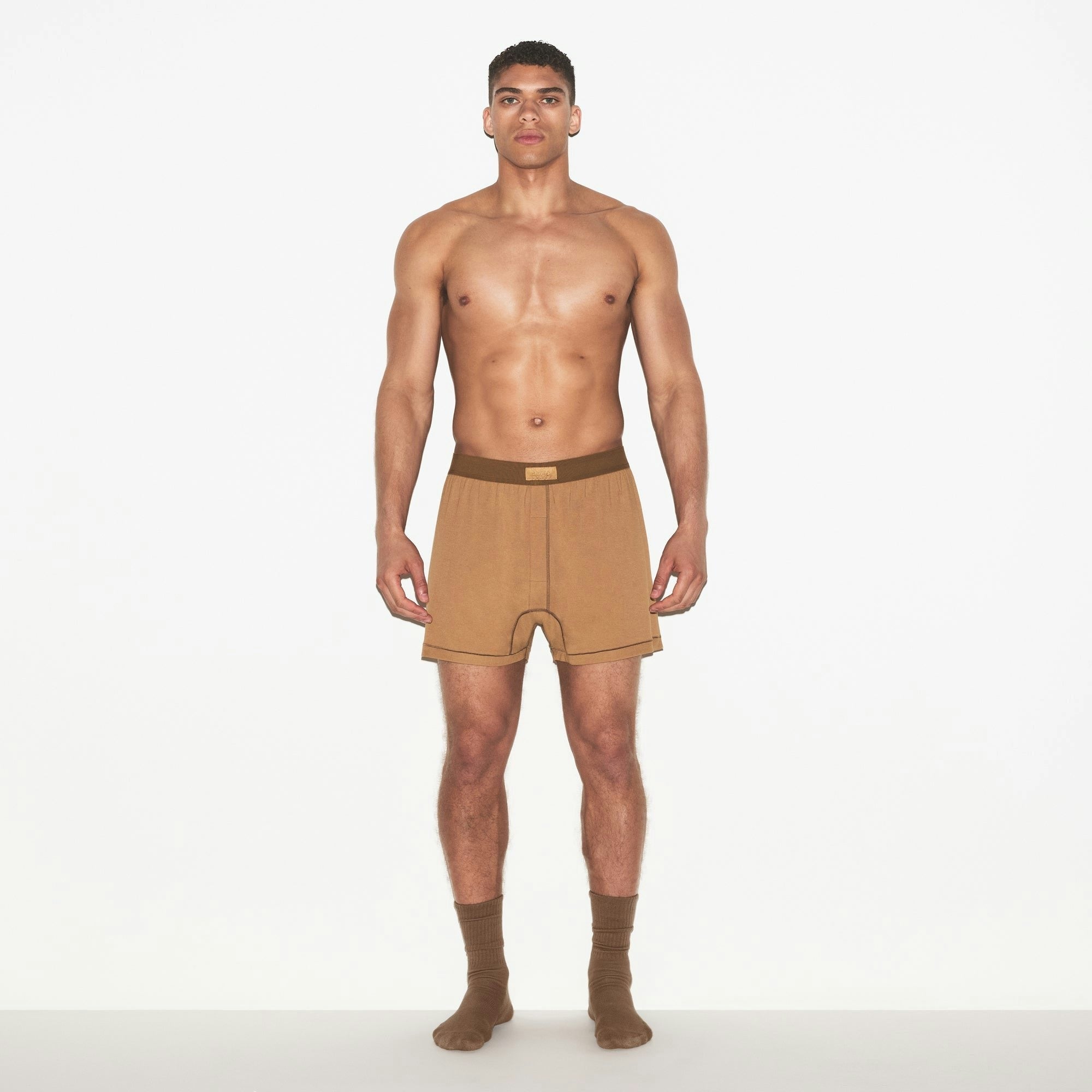 MENS KNIT BOXER