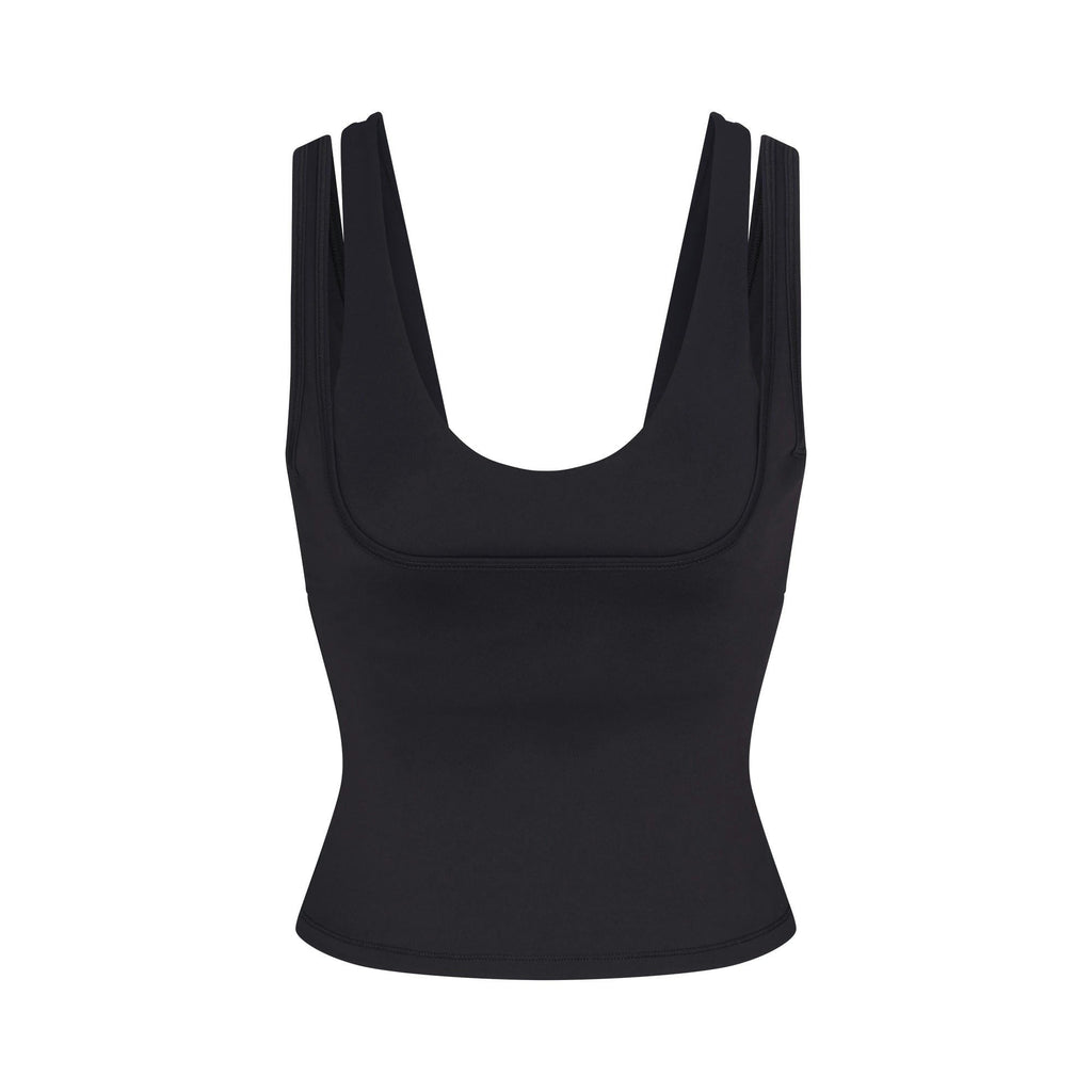 DOUBLE STRAP SCOOP TANK