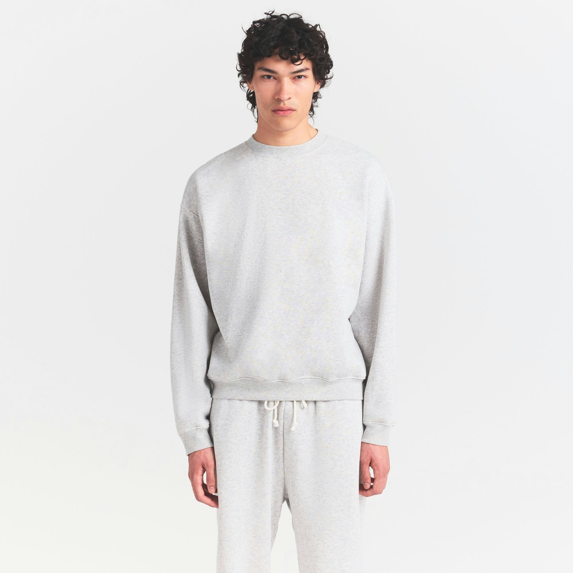 MENS RELAXED HIGH CREWNECK